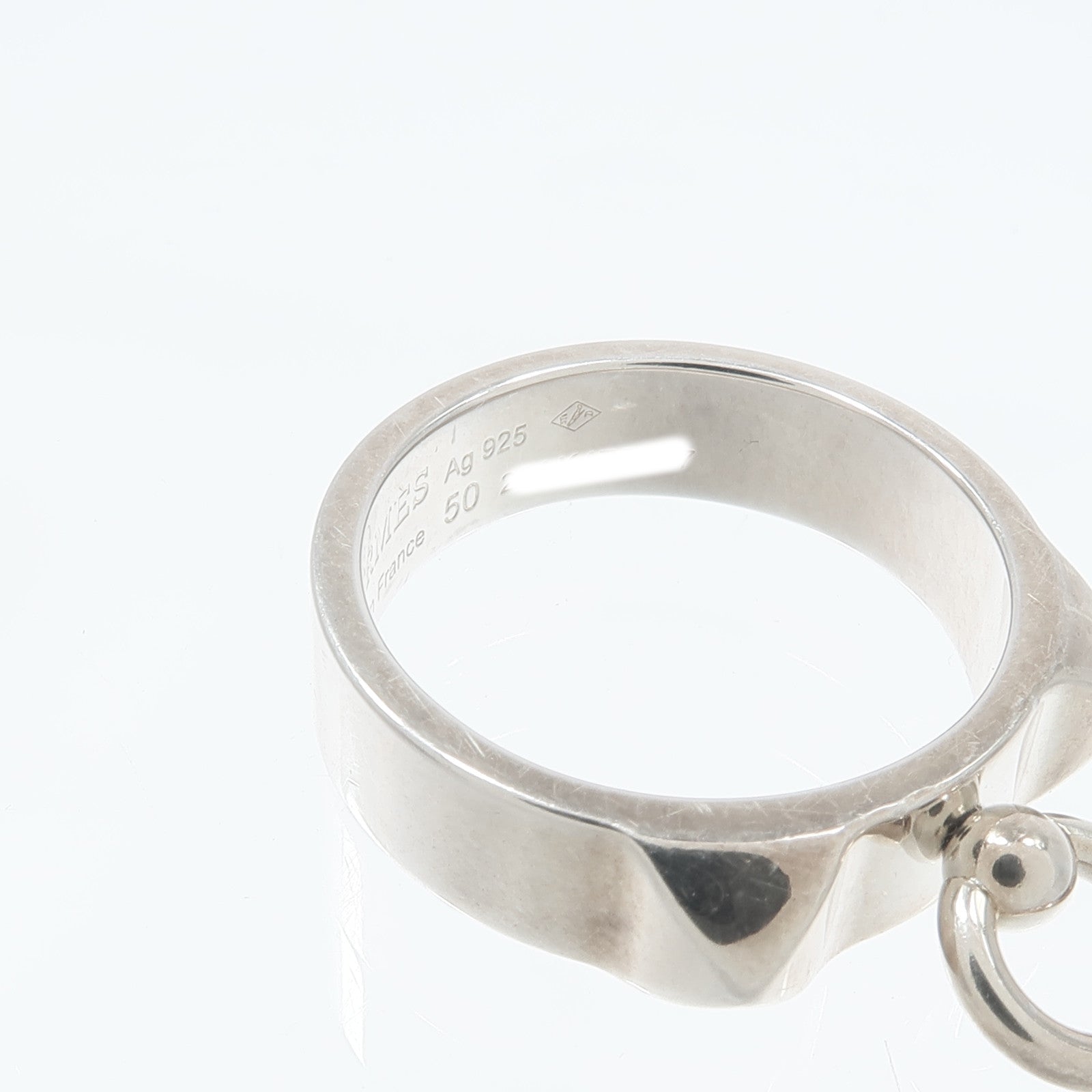 HERMES 925純銀Collier De Chien Ring戒指