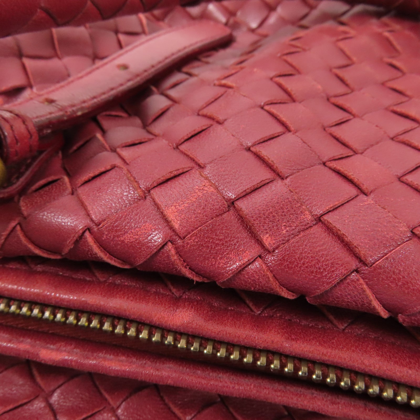 BOTTEGA VENETA 羊皮皮革Shoulder Bag金扣肩背袋
