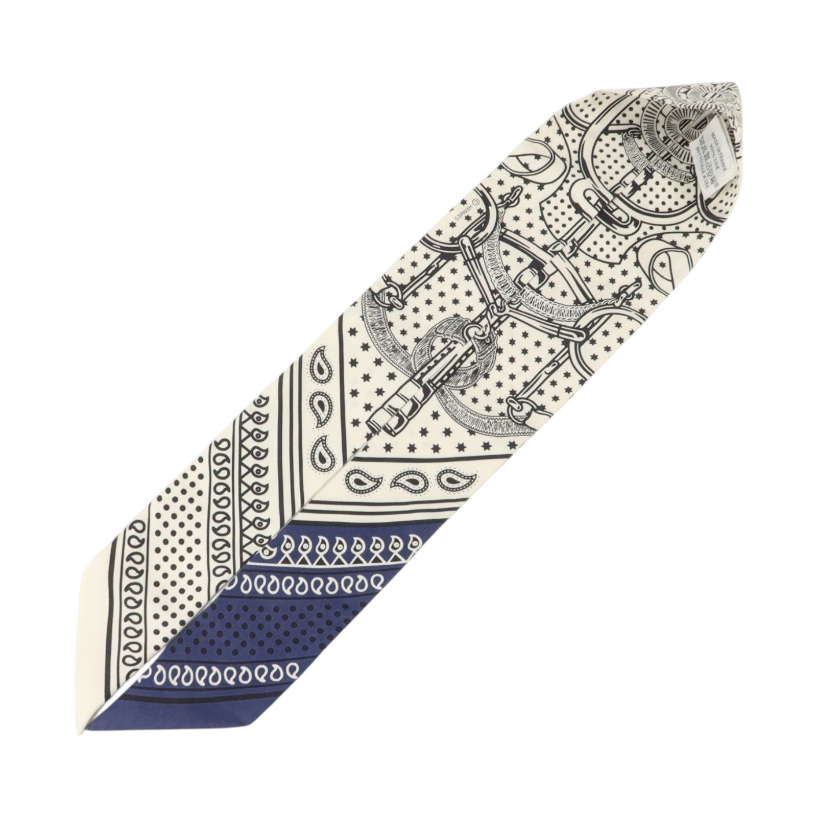 HERMES 絲質Twilly絲巾