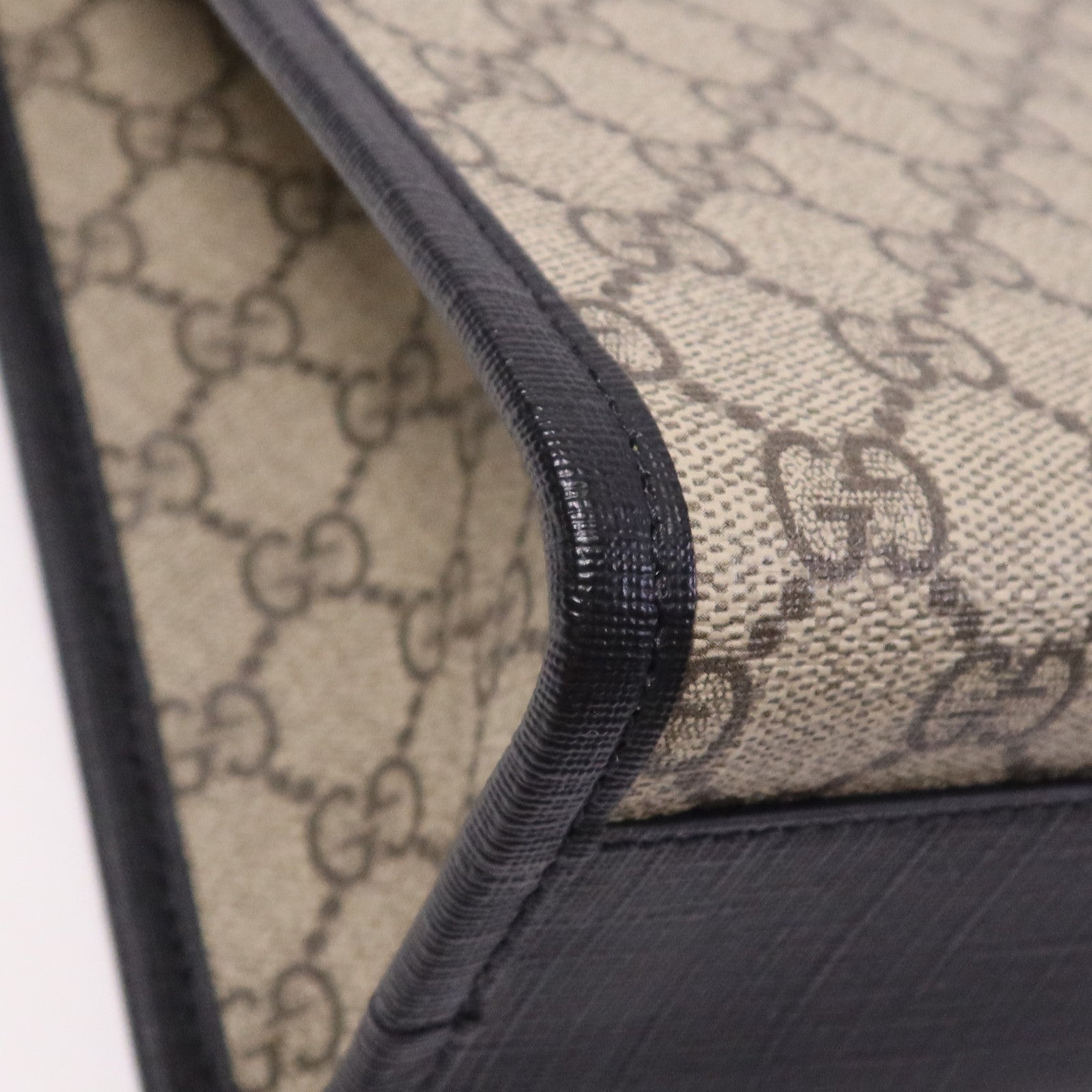 GUCCI 【激減優惠】塗層帆布Tote Bag銀扣手挽袋