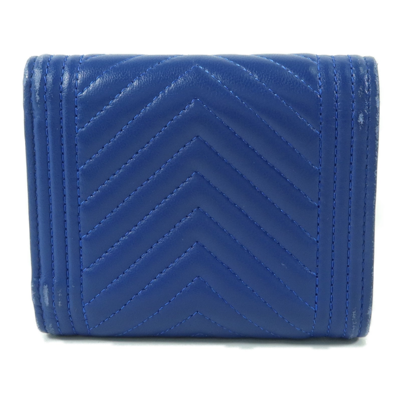 CHANEL 羊皮皮革Chanel Boy Wallet錢包