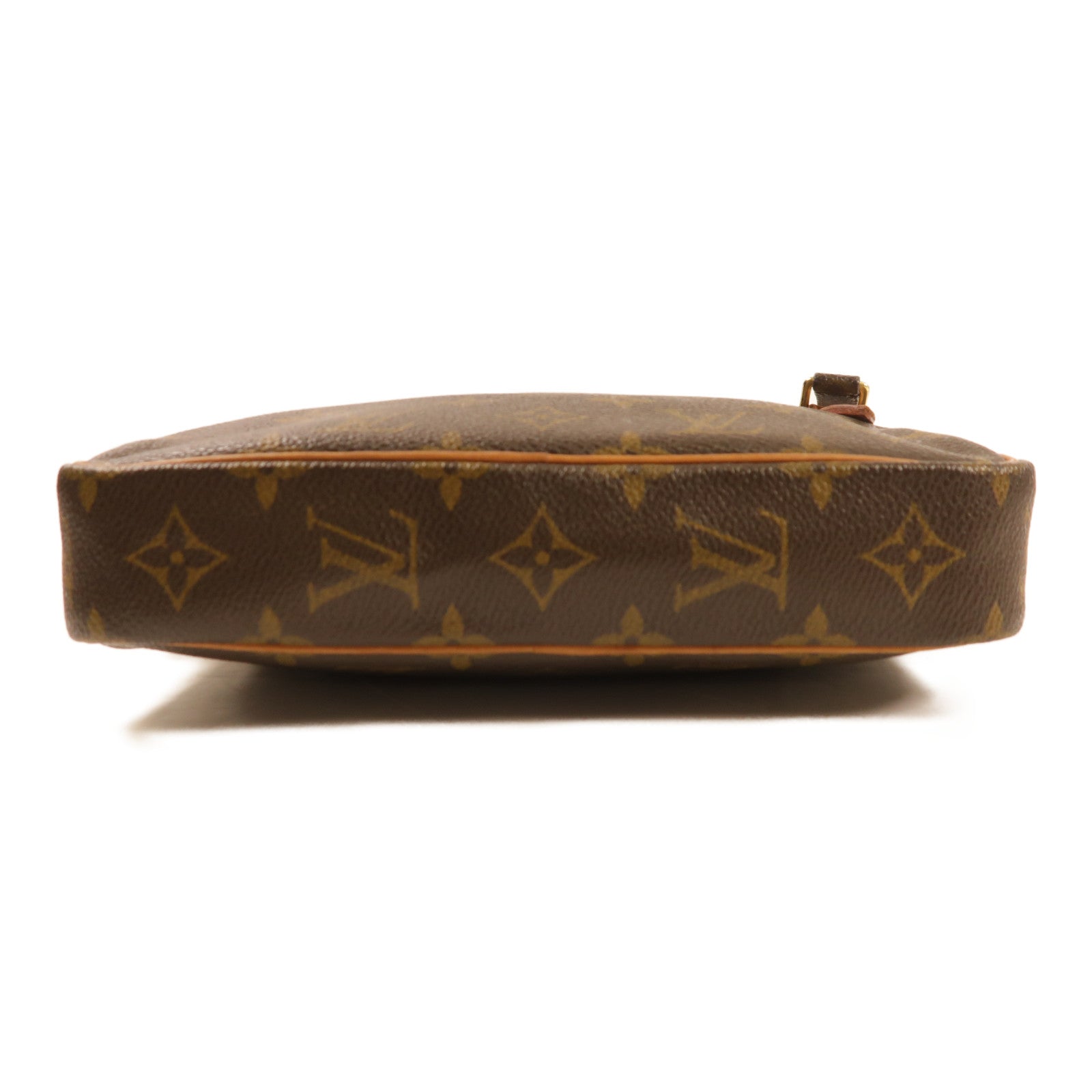 LOUIS VUITTON Monogram Marly Bandouliere金扣肩背袋棕色