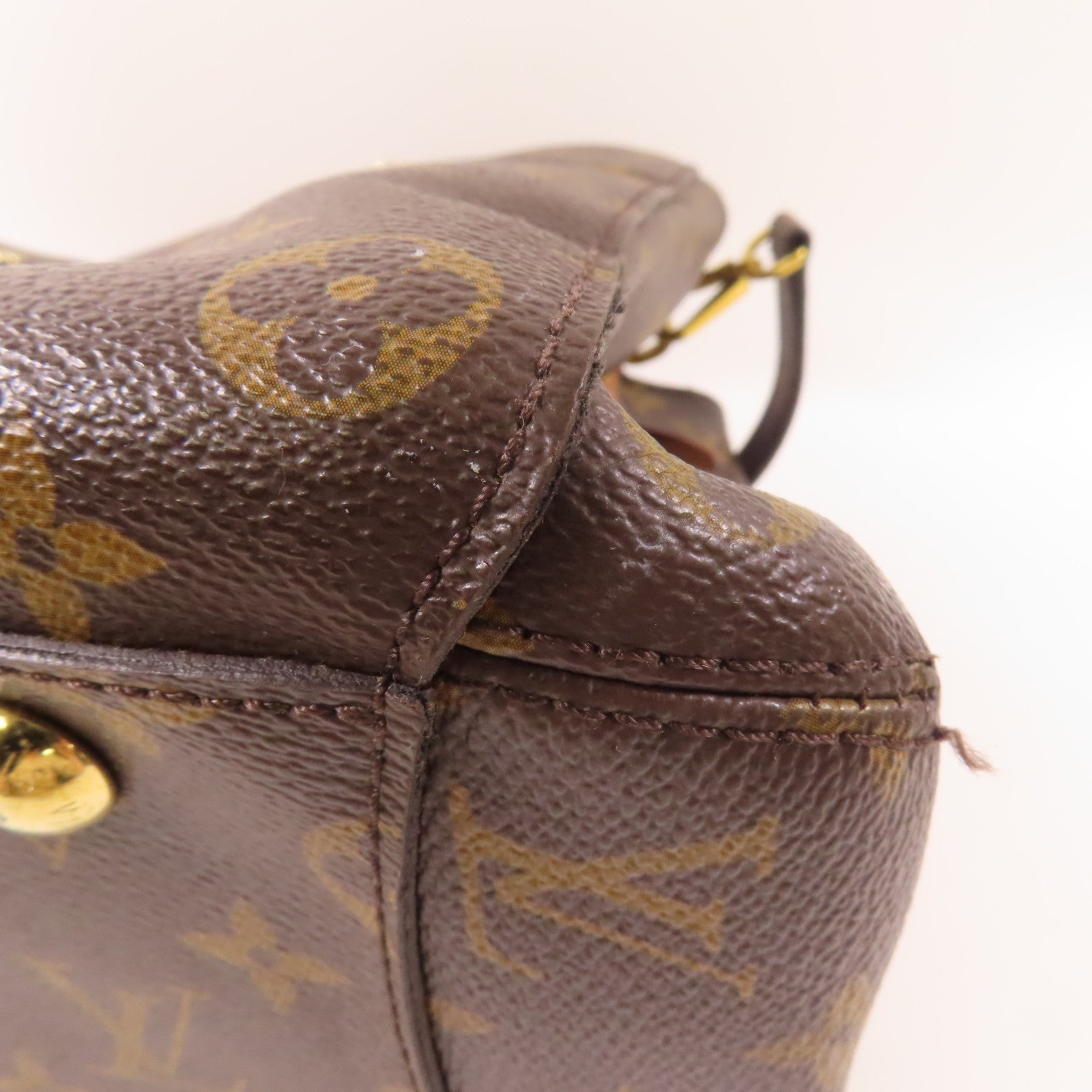 LOUIS VUITTON Monogram Montaigne GM金扣手挽肩背兩用袋