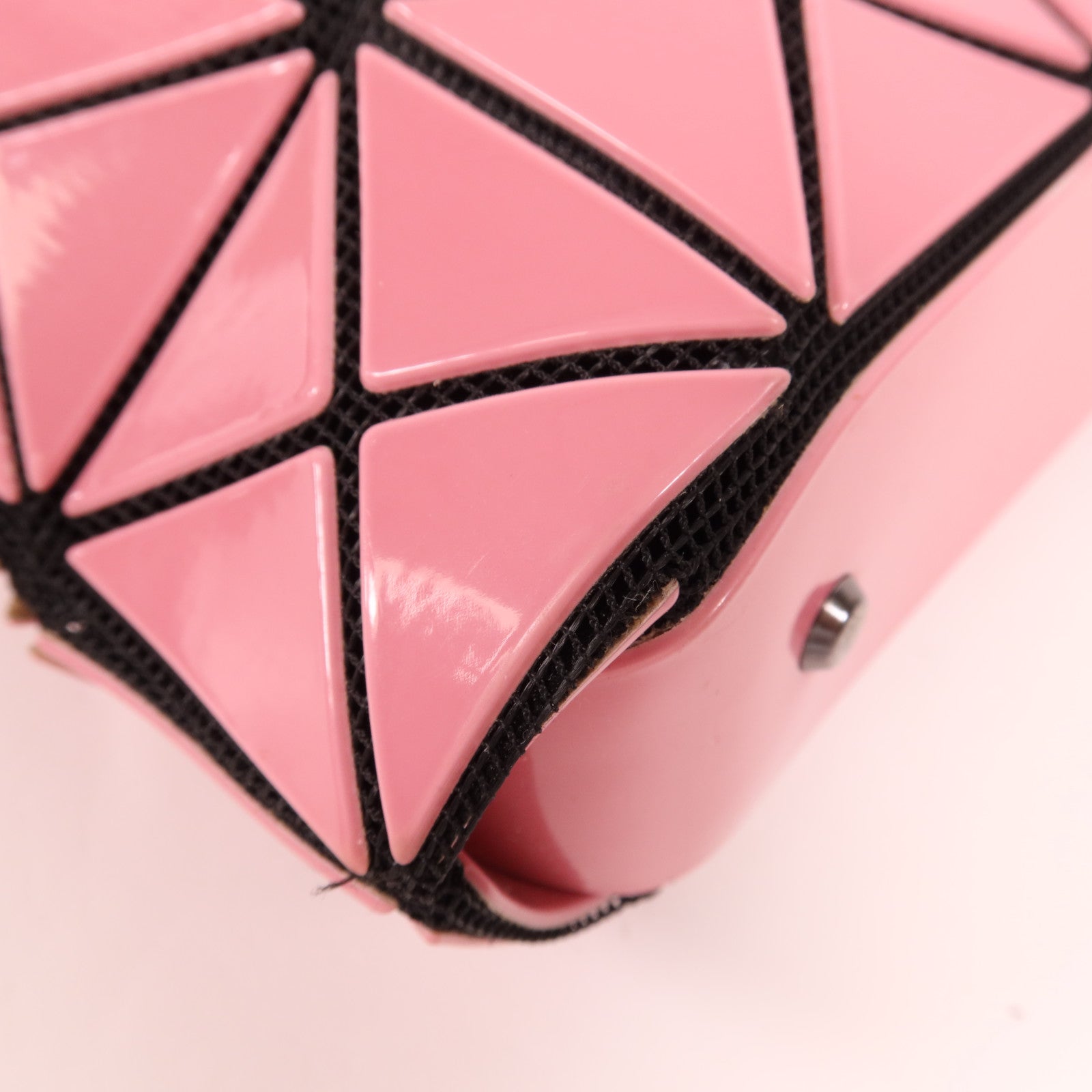 PVC Shoulder Bag銀扣肩背袋