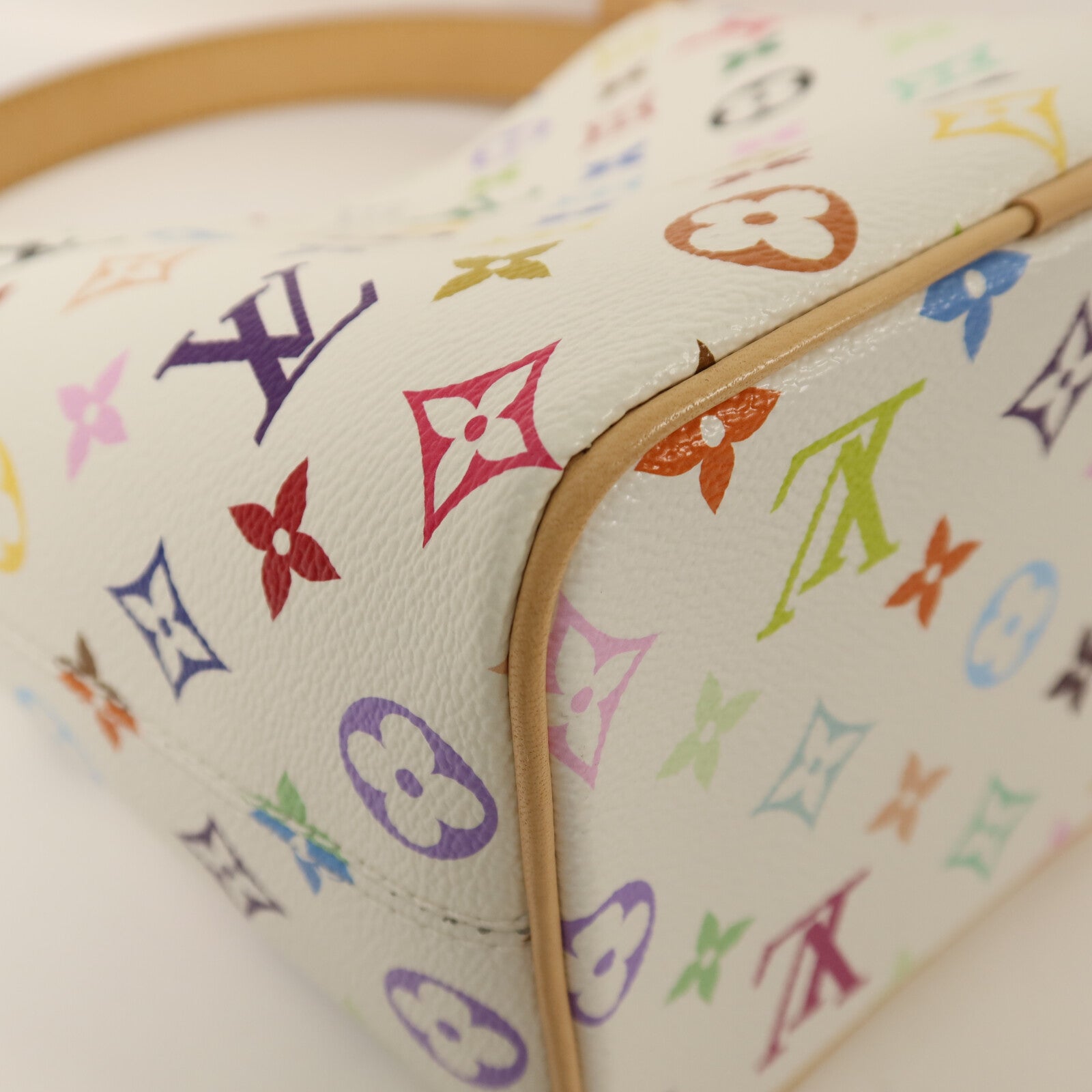 LOUIS VUITTON Monogram Multicolore LV x TM All In BB金扣手挽肩背兩用袋