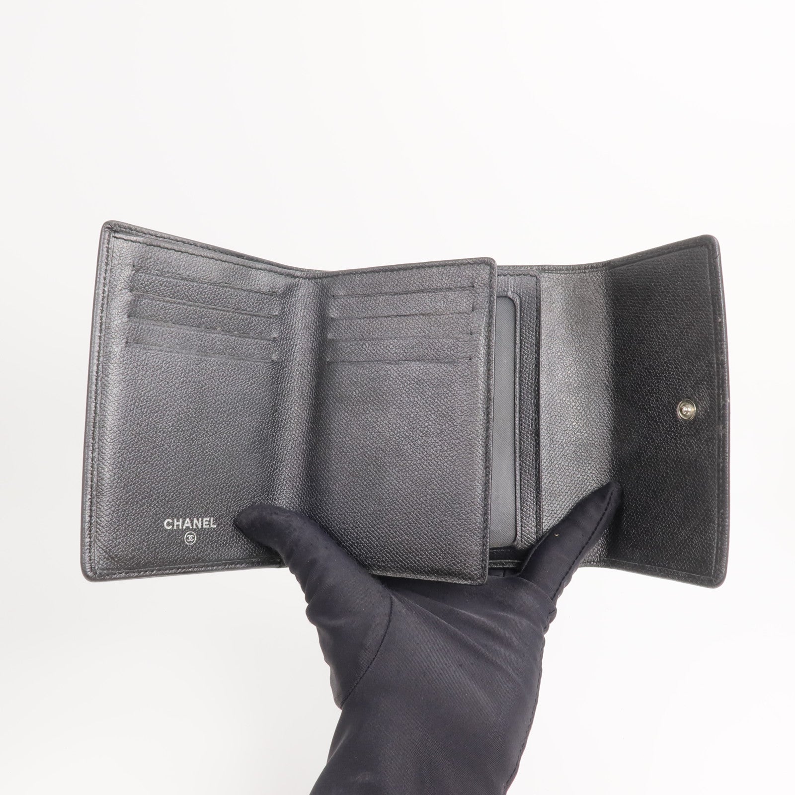 CHANEL 牛皮皮革Wallet錢包