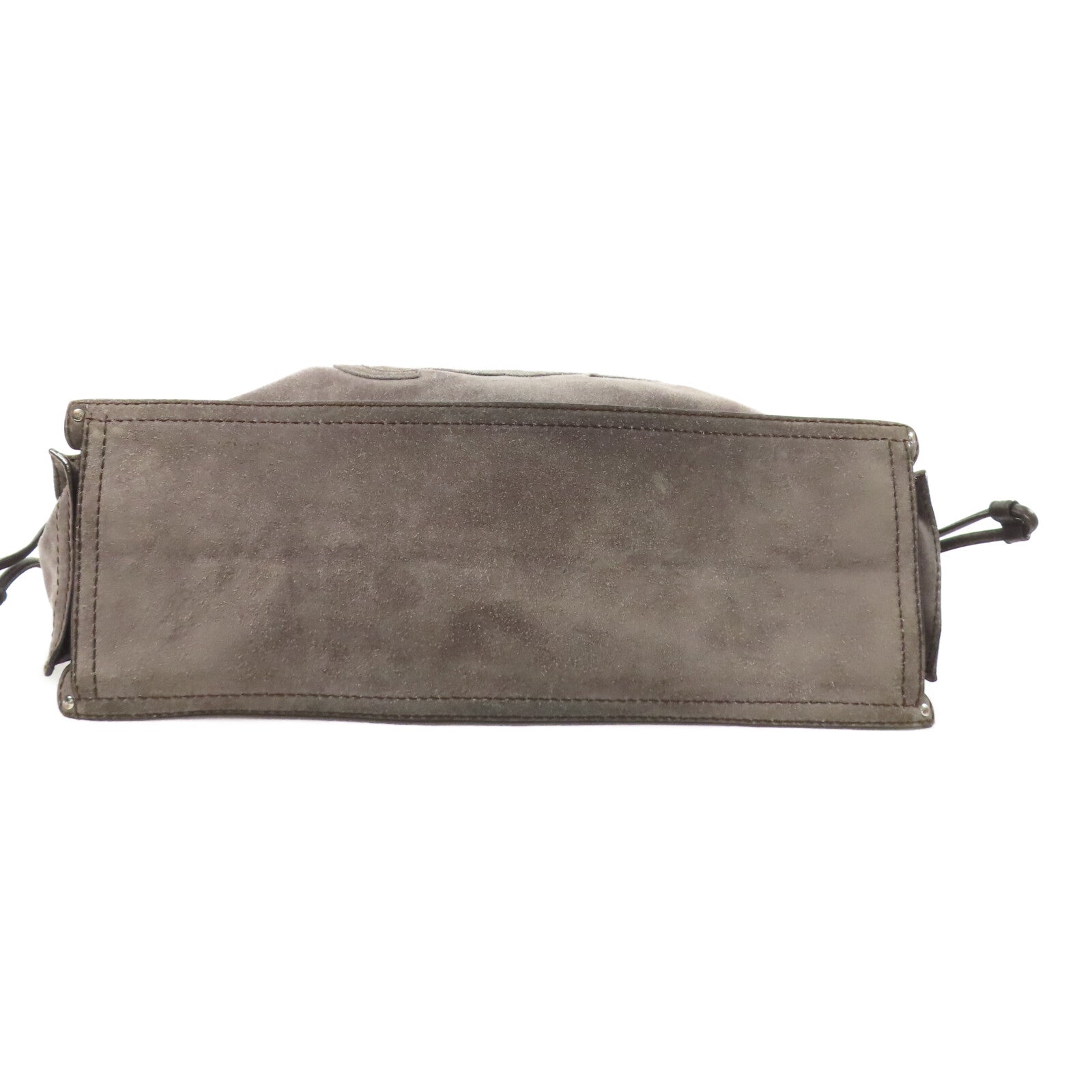 LOEWE 麂皮皮革Anagram Shoulder Bag肩背袋