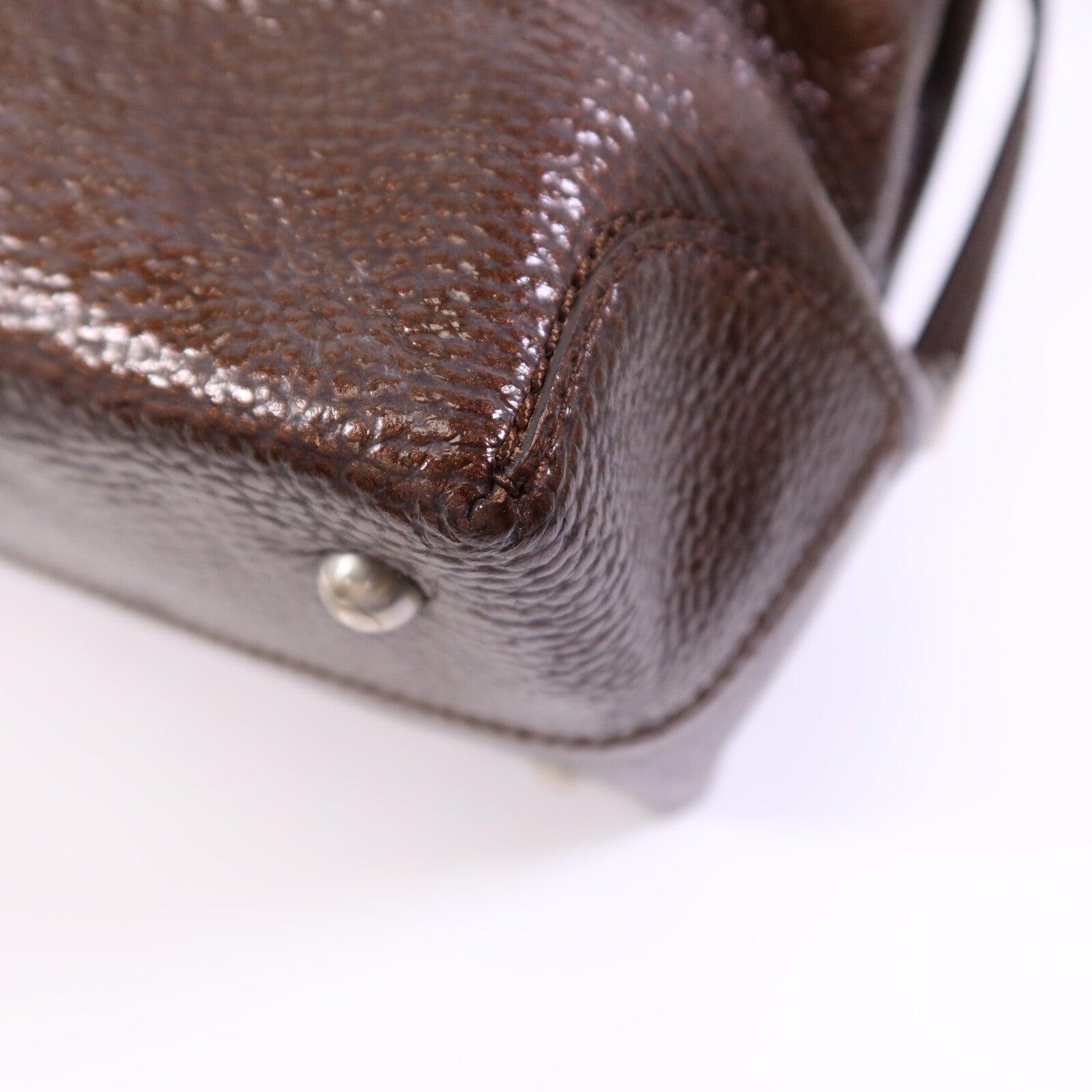 TOD'S 皮革Shoulder Bag銀扣肩背袋