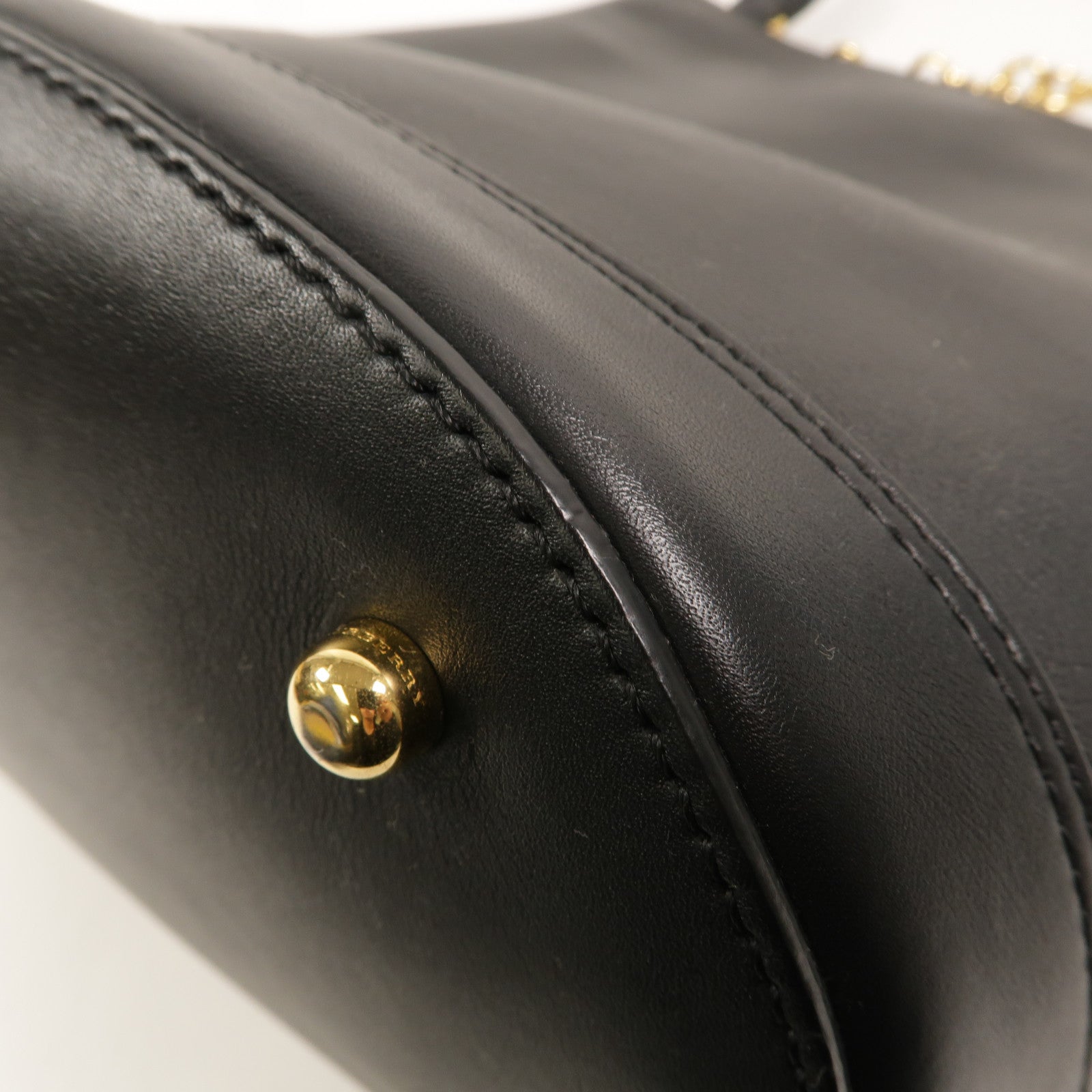 BURBERRY 牛皮皮革Prorsum Bucket Bag鏈帶手挽肩背兩用袋