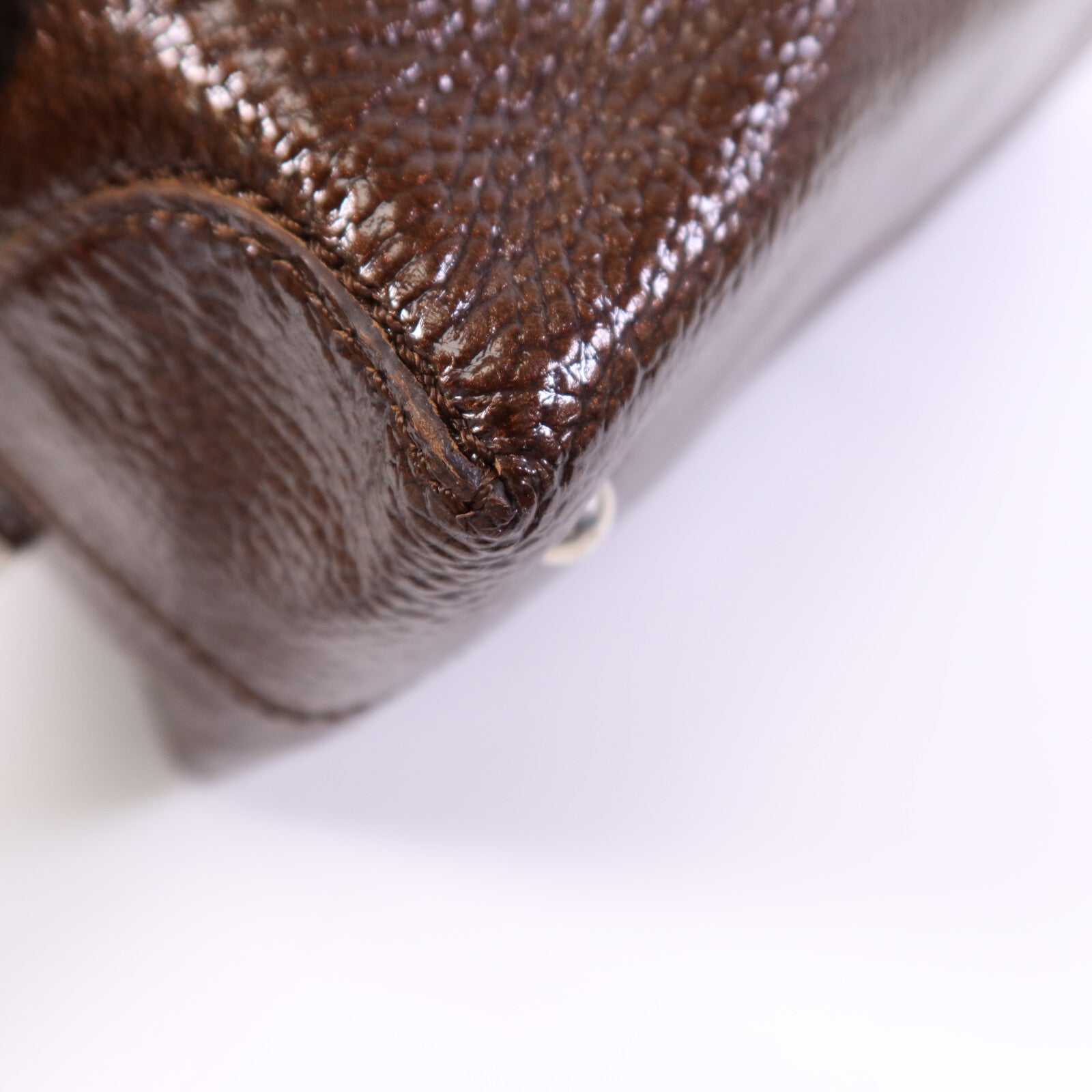 TOD'S 皮革Shoulder Bag銀扣肩背袋
