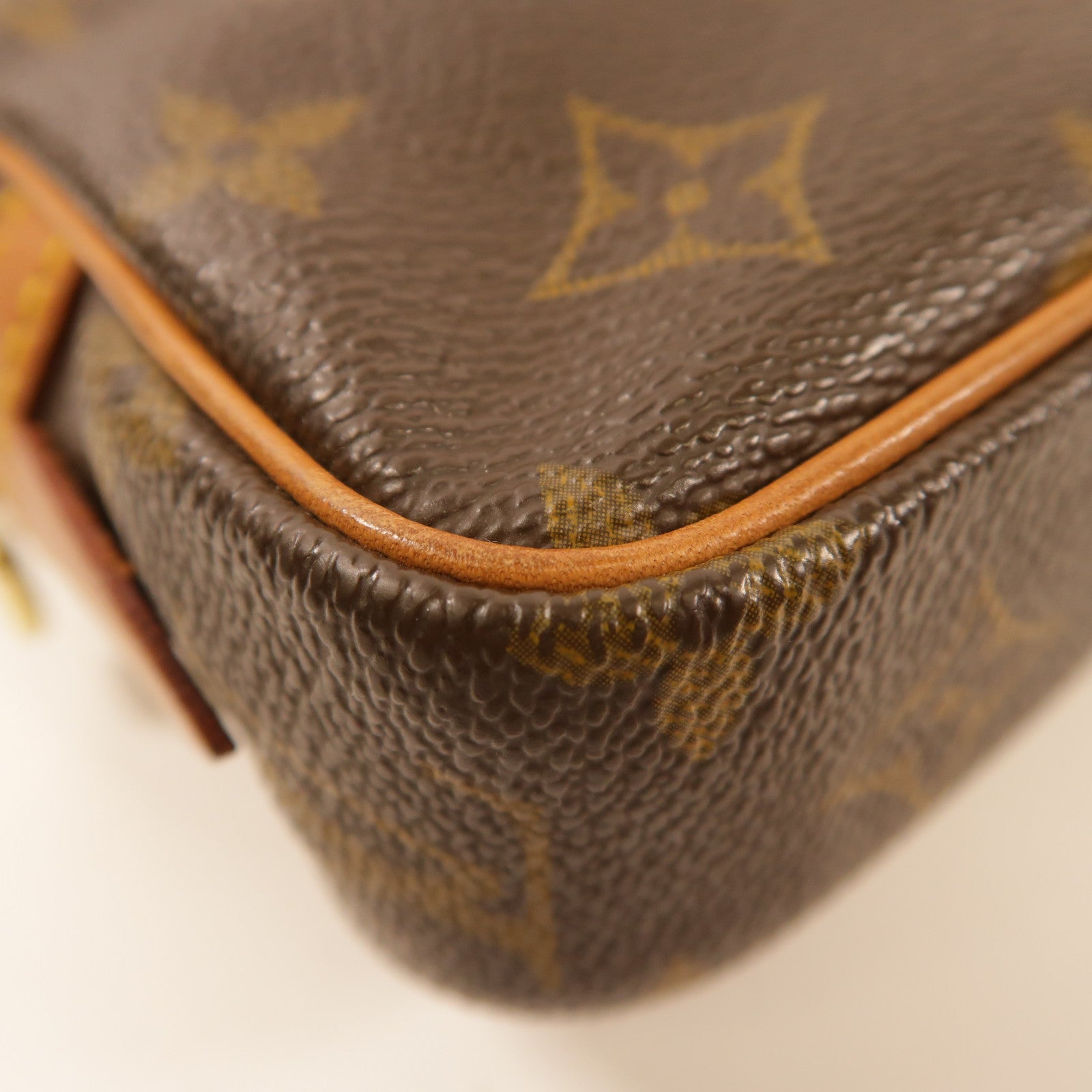 LOUIS VUITTON Monogram Marly Bandouliere金扣肩背袋棕色