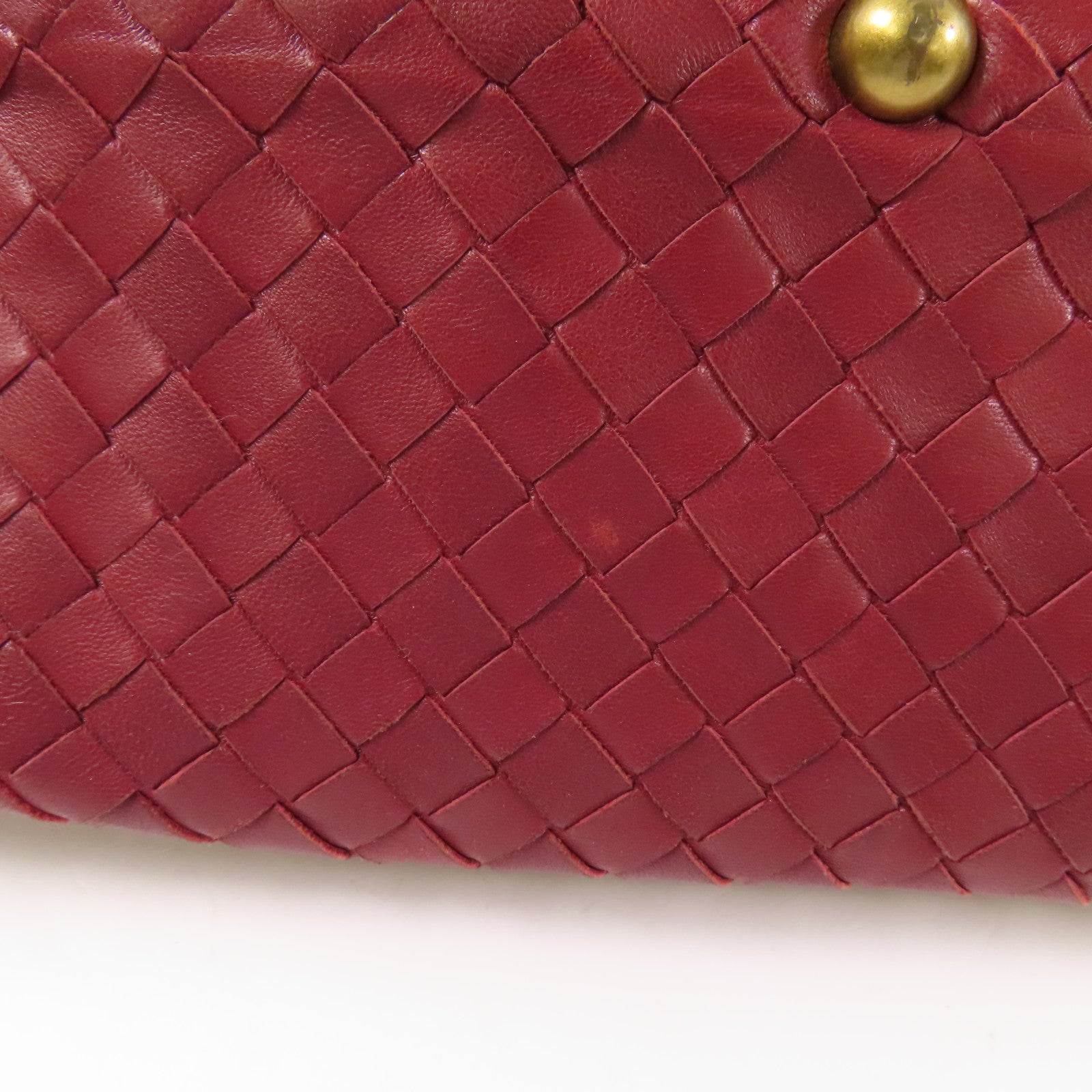 BOTTEGA VENETA 羊皮皮革Shoulder Bag金扣肩背袋