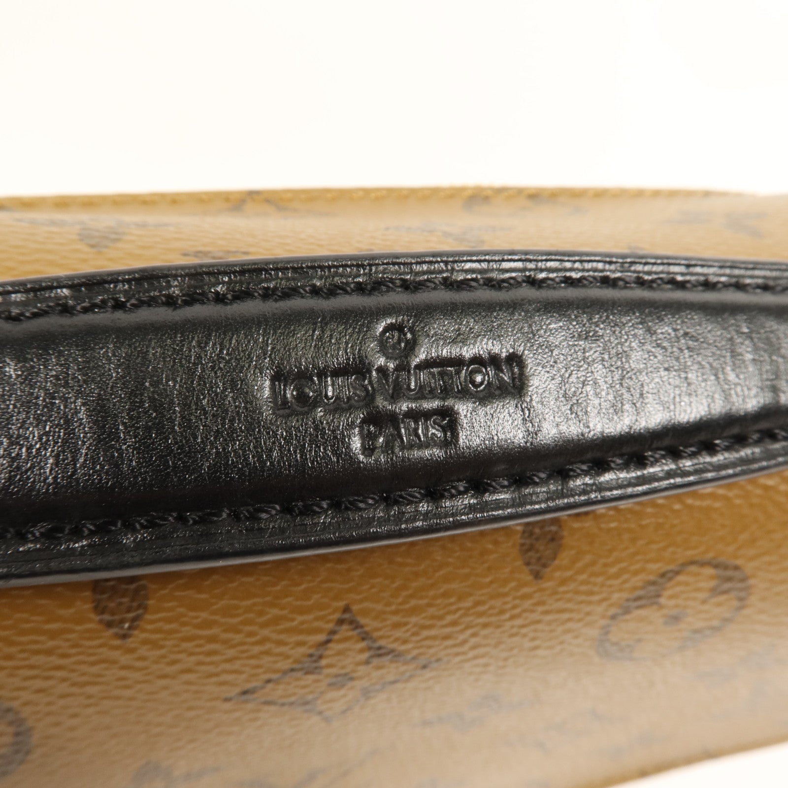 LOUIS VUITTON Monogram Reverse Pochette Metis金扣手挽肩背兩用袋