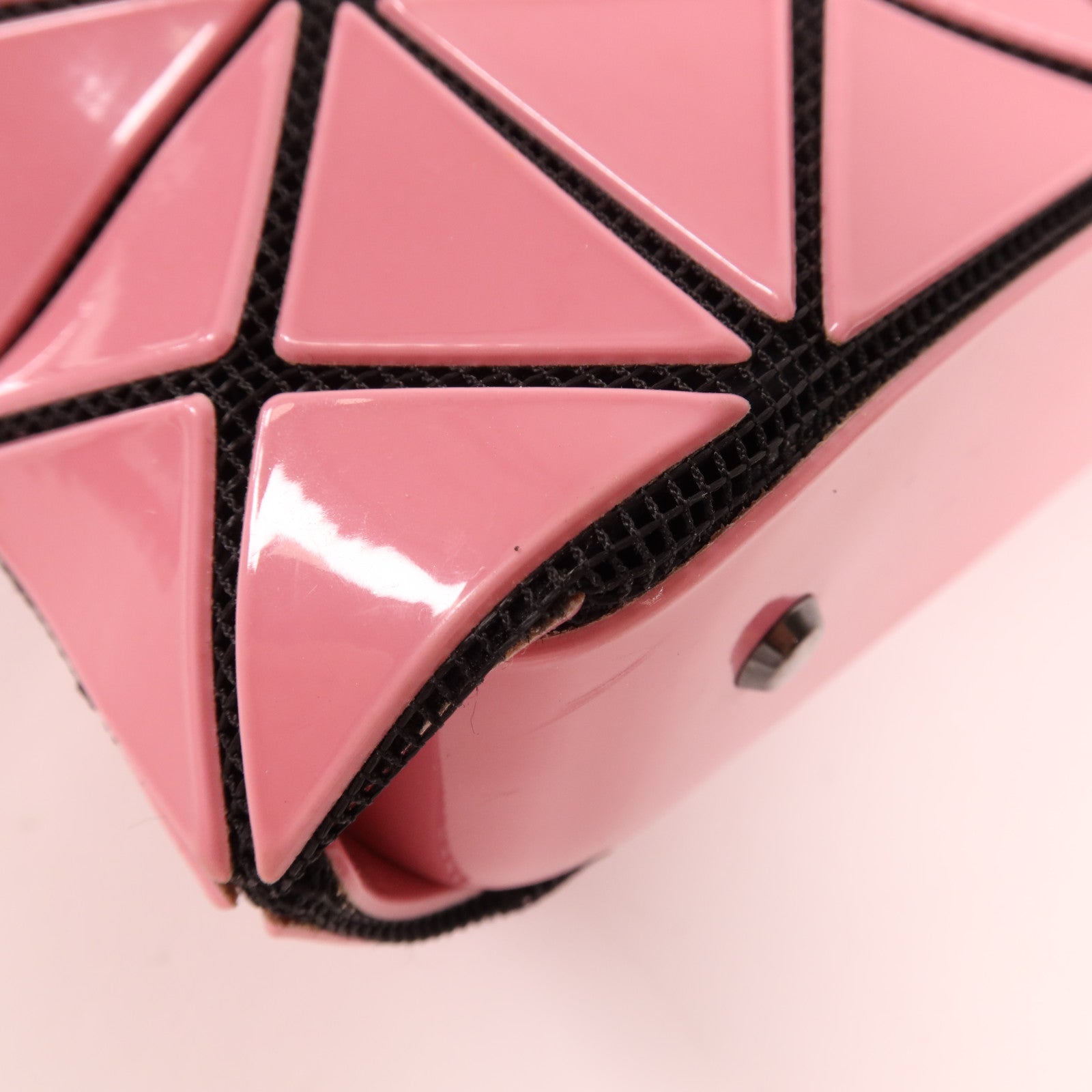 PVC Shoulder Bag銀扣肩背袋