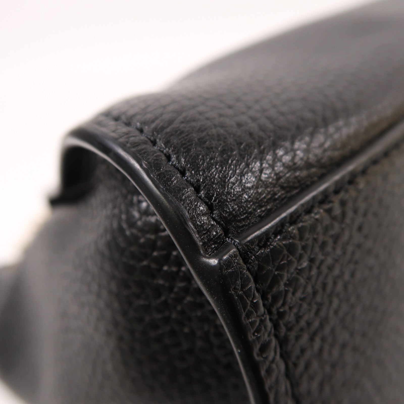 牛皮皮革Chain Shoulder金扣鏈帶肩背袋