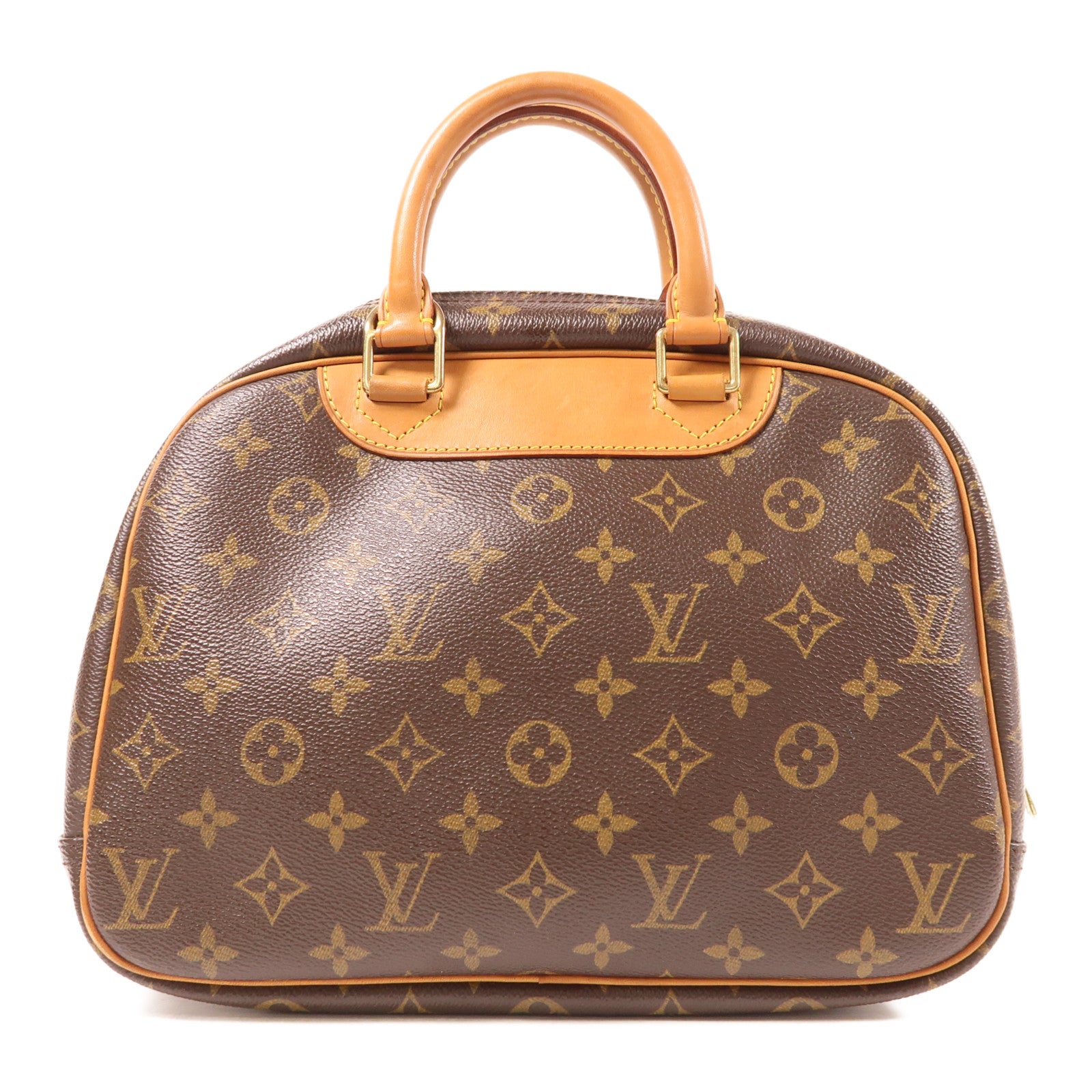 LOUIS VUITTON 【激減優惠】Monogram Trouville PM金扣手挽袋