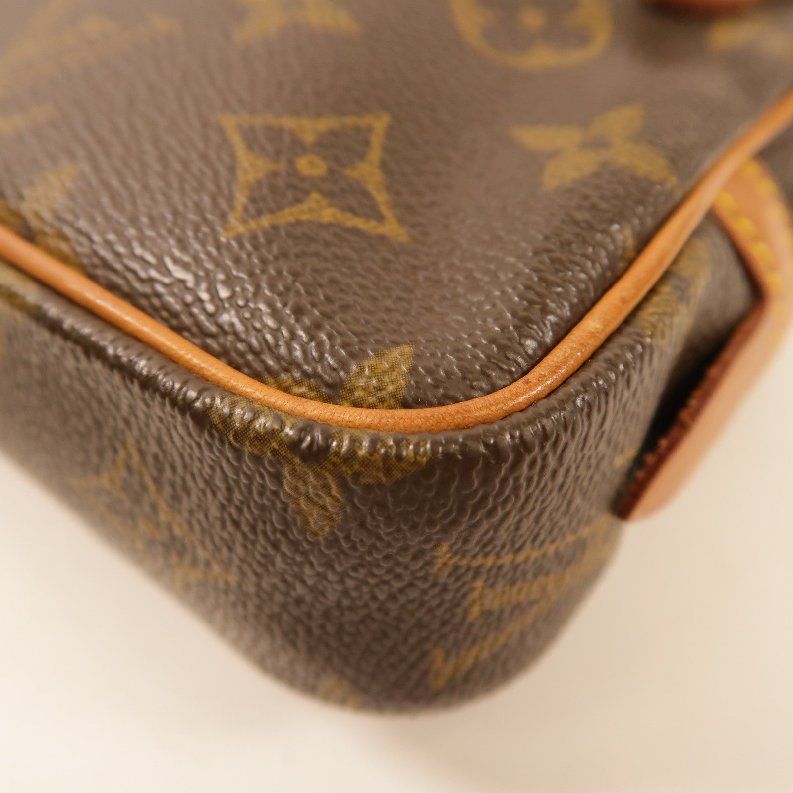 LOUIS VUITTON Monogram Marly Bandouliere金扣肩背袋棕色