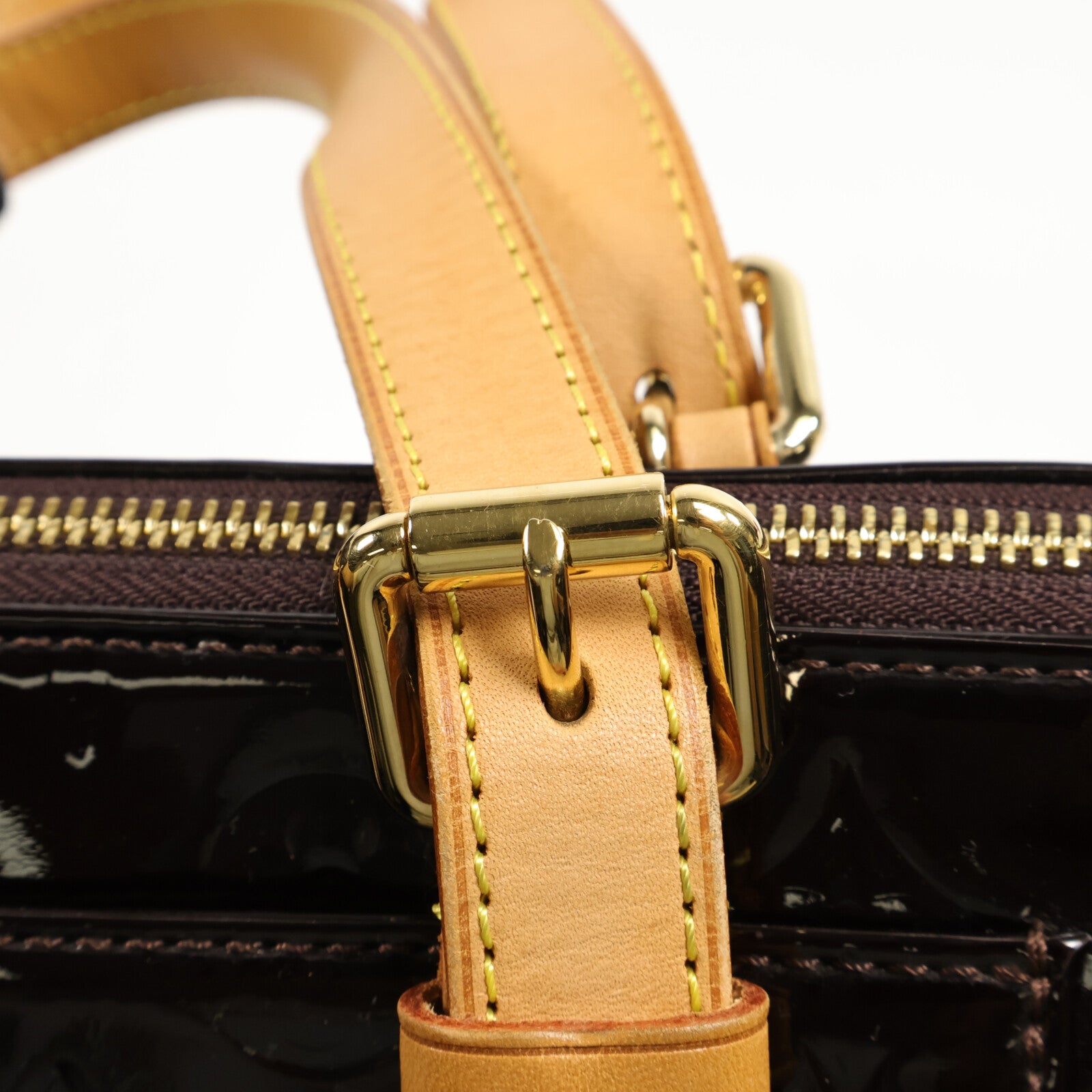 LOUIS VUITTON Monogram Vernis Rosewood Avenue金扣肩背袋