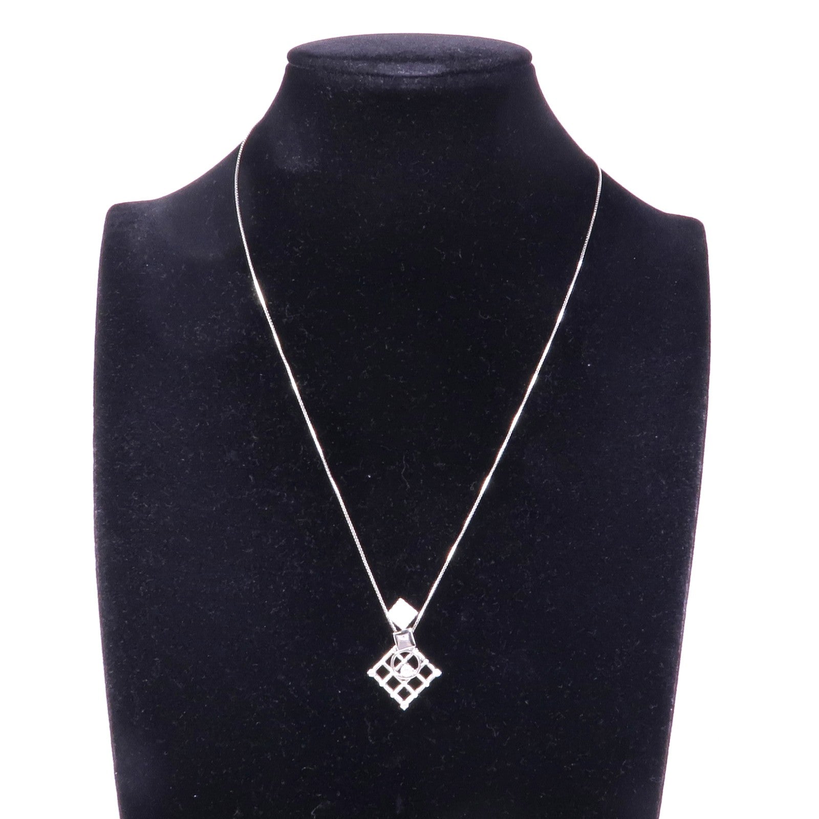 JEWELRY 18K白金Diamond Necklace鑽石項鍊