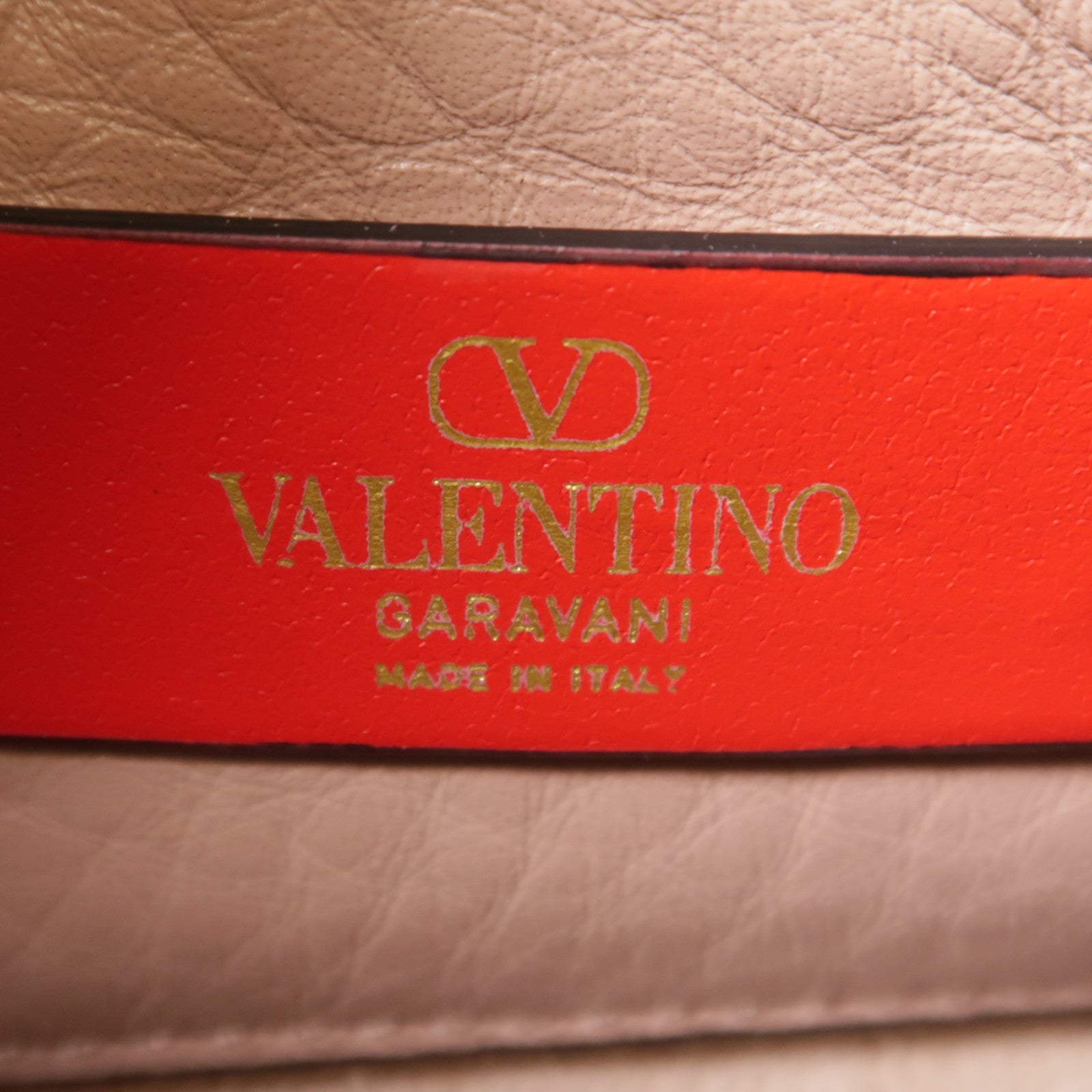 Valentino 【激減優惠】牛皮皮革Rockstud Shoulder Bag金扣手挽肩背兩用袋