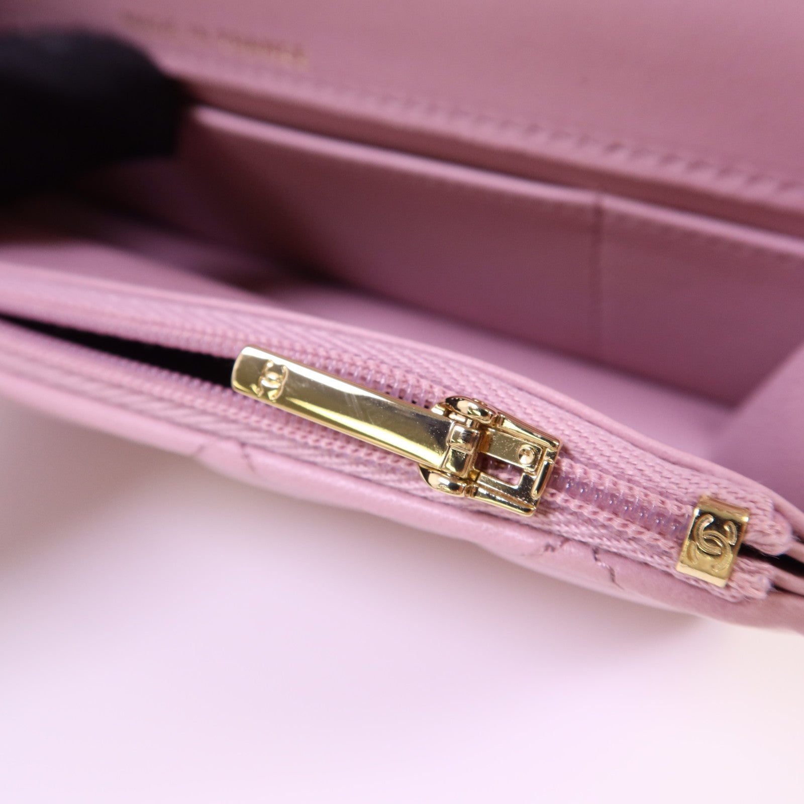 CHANEL 羊皮皮革Chain Shoulder Bag金扣手挽肩背兩用袋