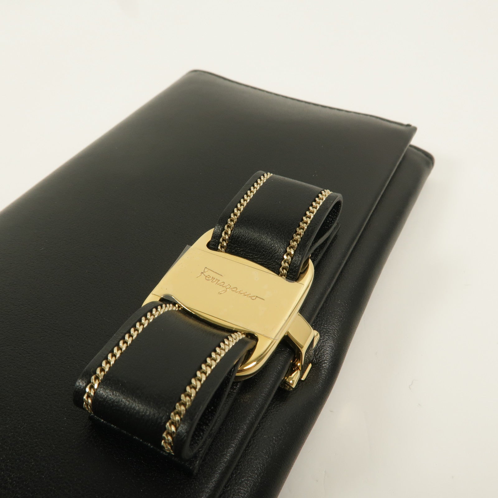 Salvatore Ferragamo 牛皮皮革Vara Bow Wallet長錢包