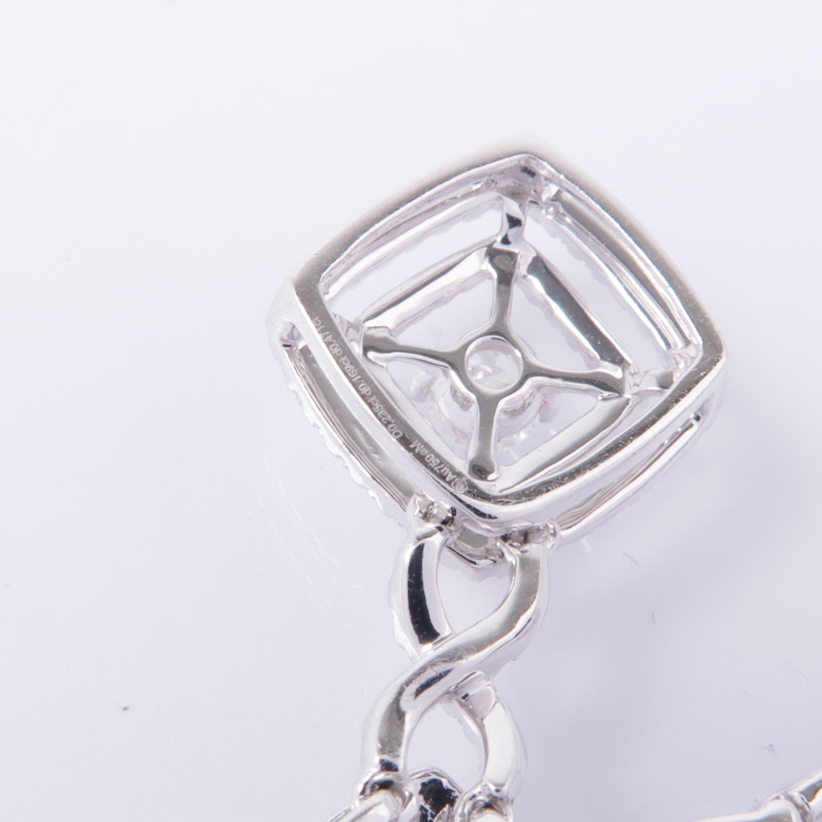 JEWELRY 18K白金Diamond Necklace鑽石項鍊