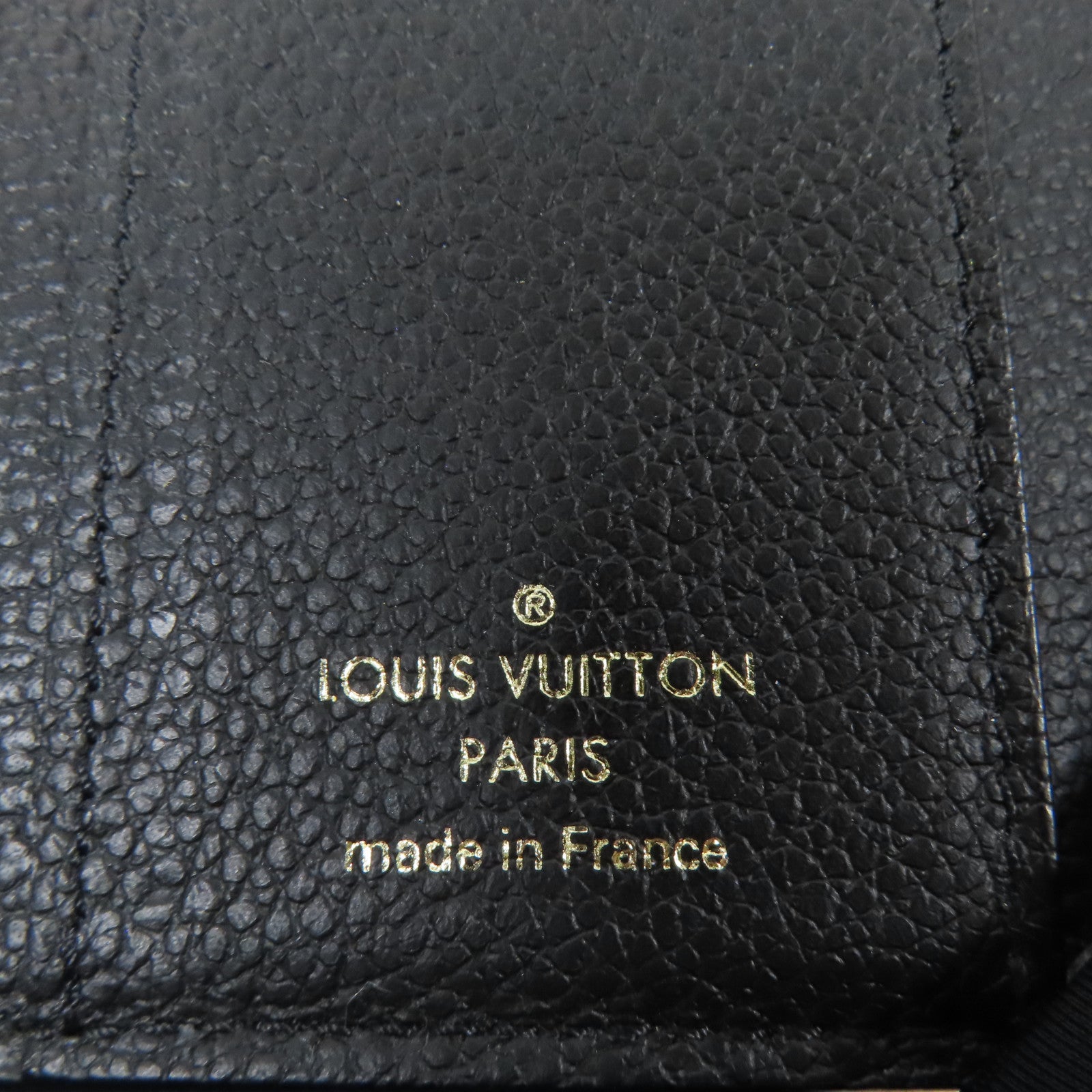 LOUIS VUITTON Monogram Empreinte Zoe Wallet金扣錢包