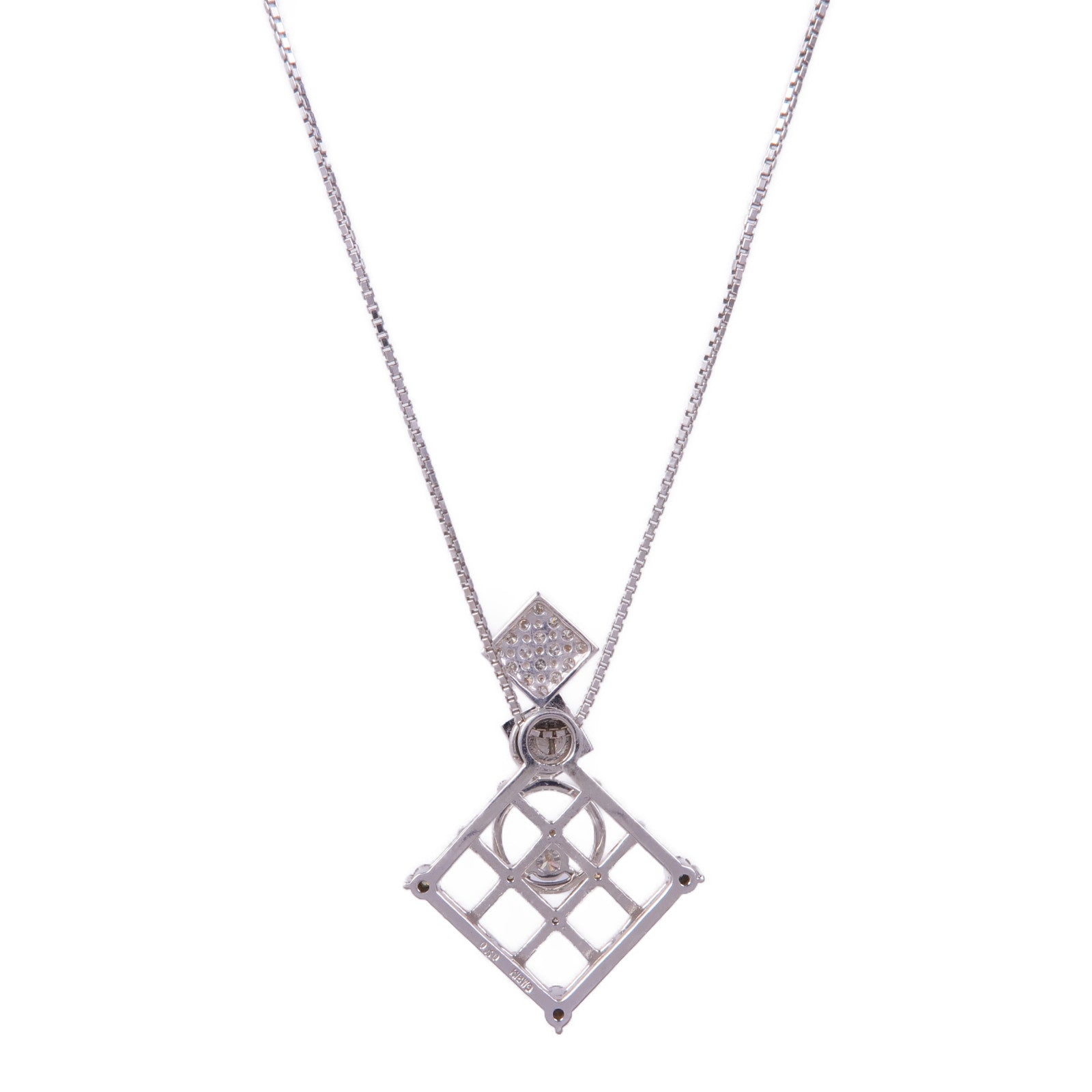 JEWELRY 18K白金Diamond Necklace鑽石項鍊