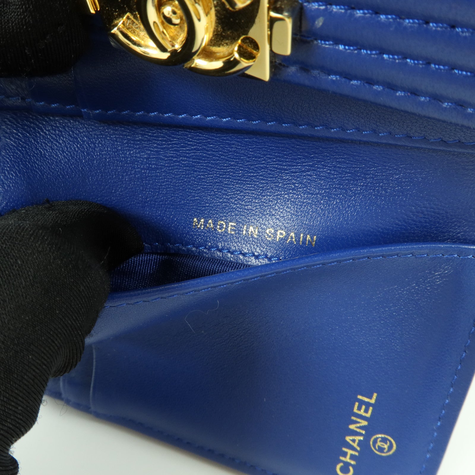 CHANEL 羊皮皮革Chanel Boy Wallet錢包