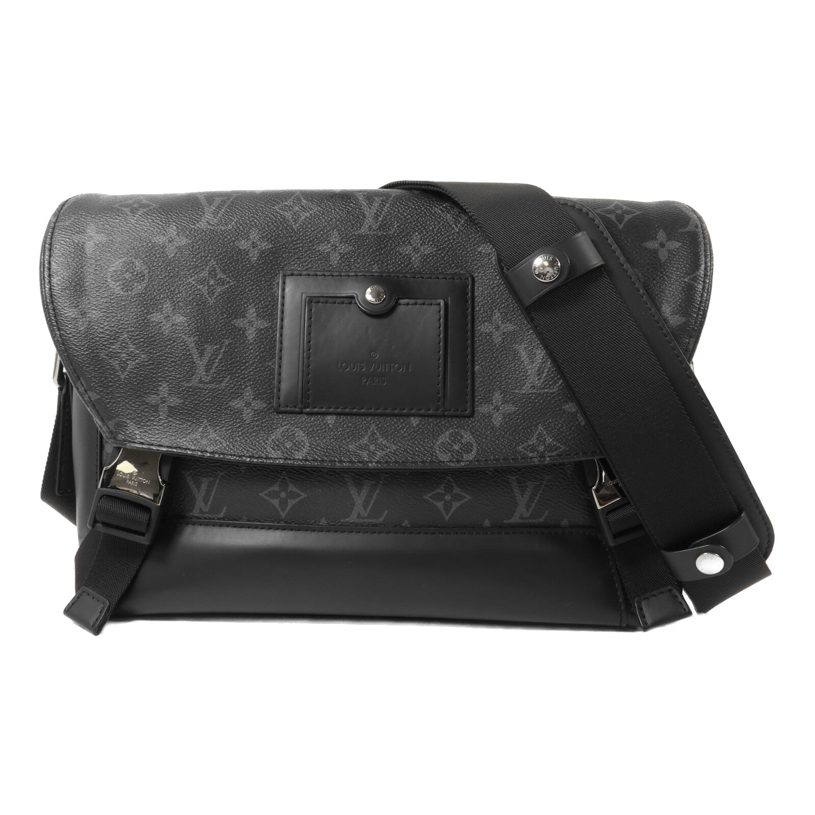 LOUIS VUITTON Monogram Eclipse Voyager肩背袋