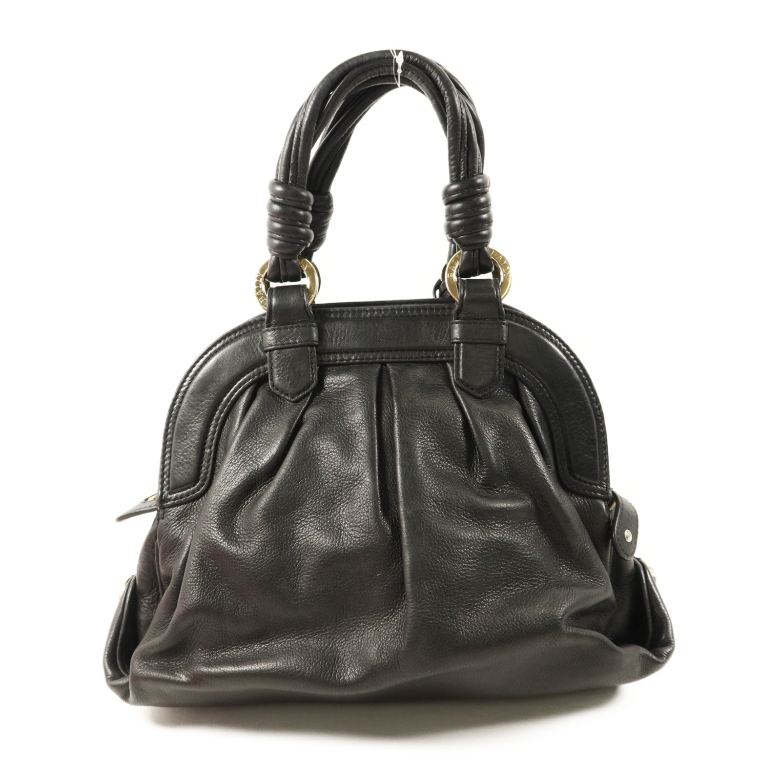 BALLY 牛皮皮革Handbag金扣手挽袋