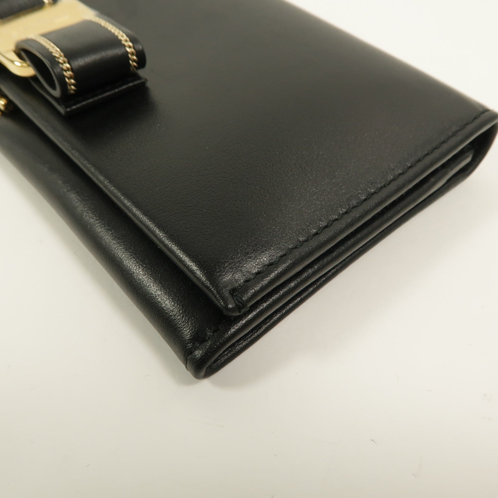 Salvatore Ferragamo 牛皮皮革Vara Bow Wallet長錢包
