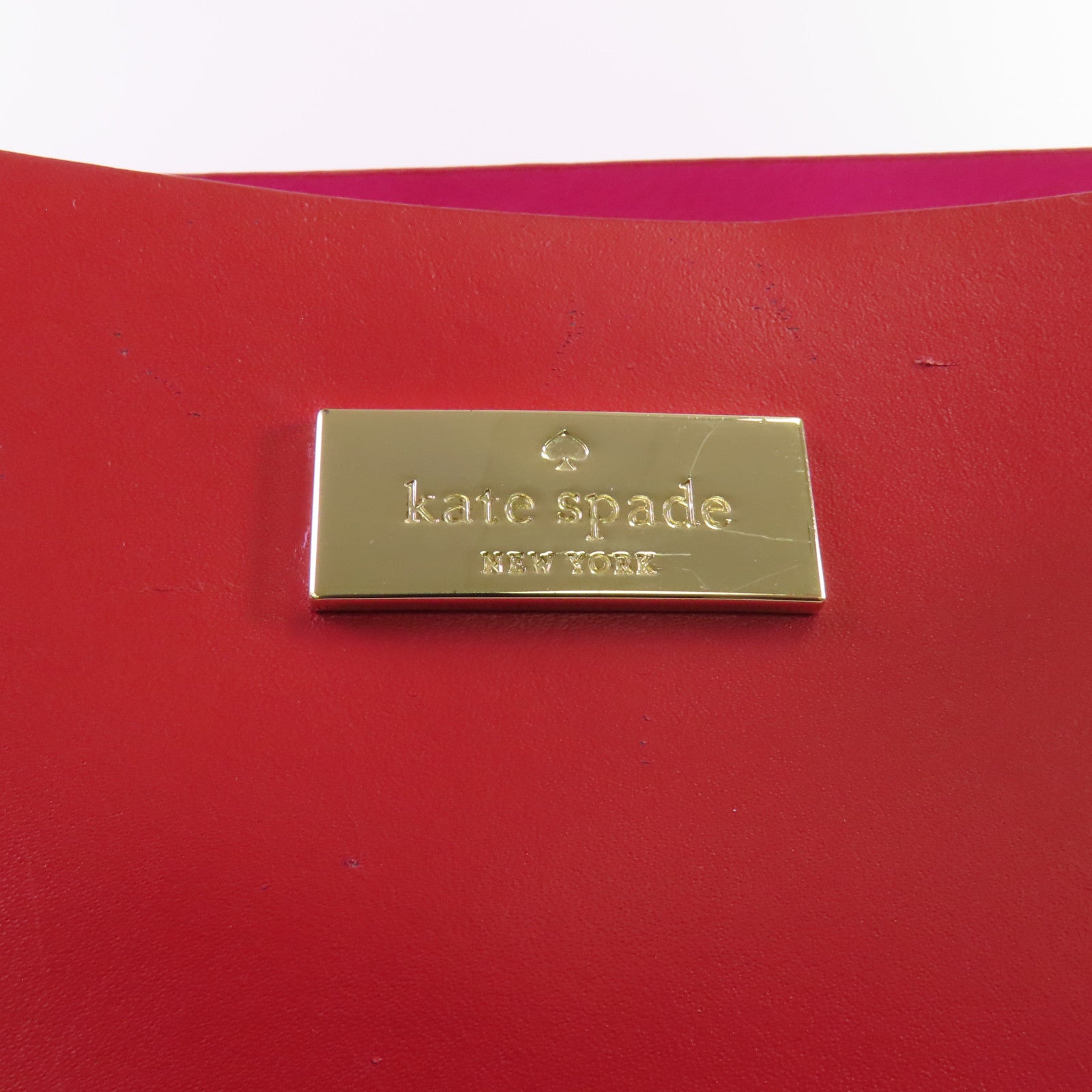 Kate Spade 【激減優惠】牛皮皮革Tote Bag金扣肩背袋