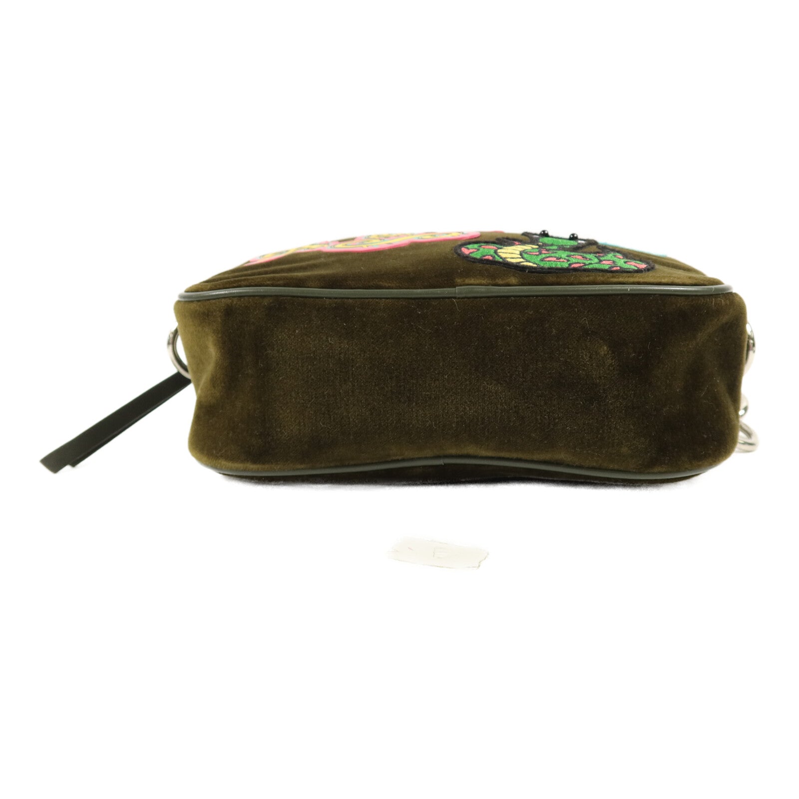 VIVIENNE TAM 天鵝絨Bromley Camera Bag鏈帶肩背袋