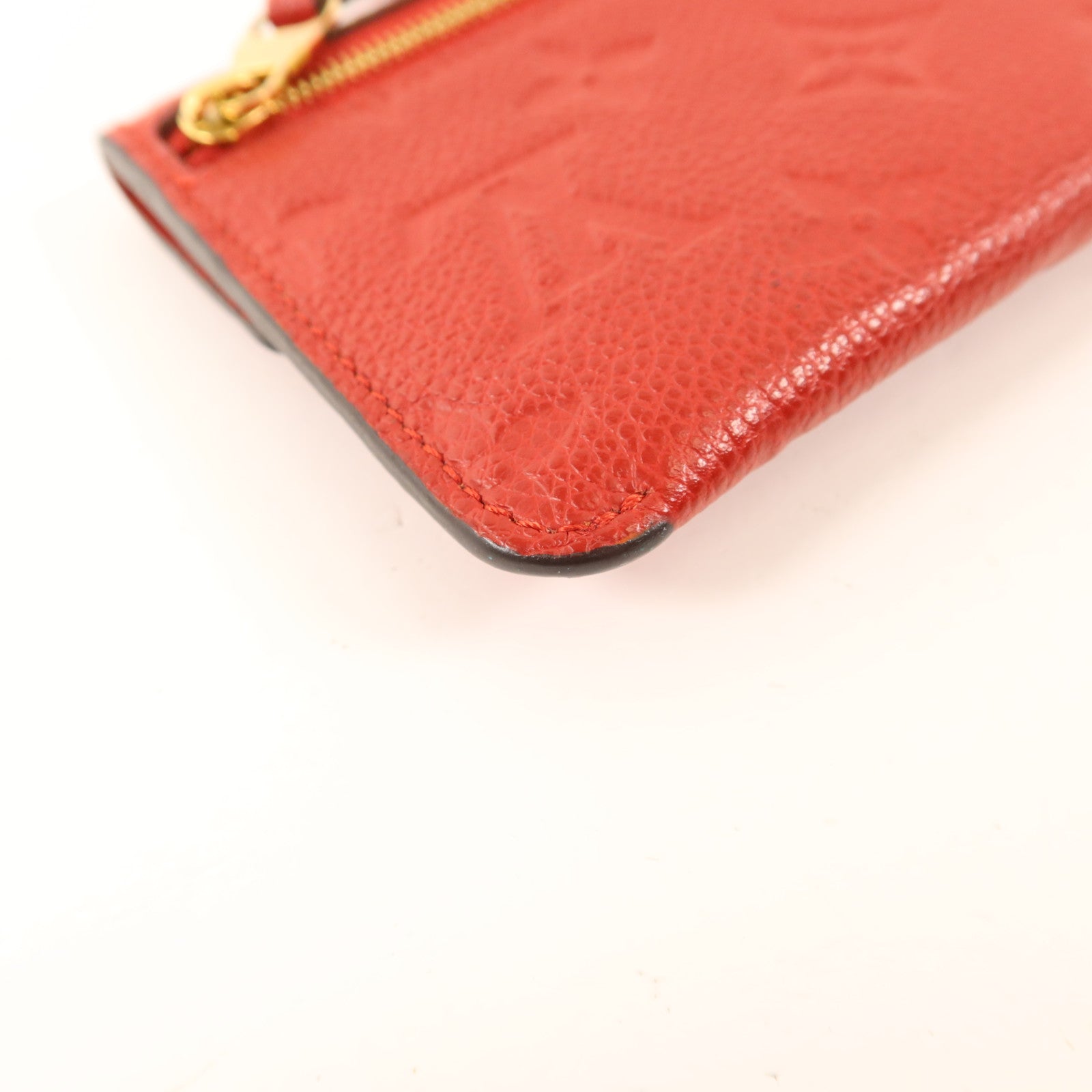 LOUIS VUITTON Monogram Empreinte Pochette Cure金扣零錢包