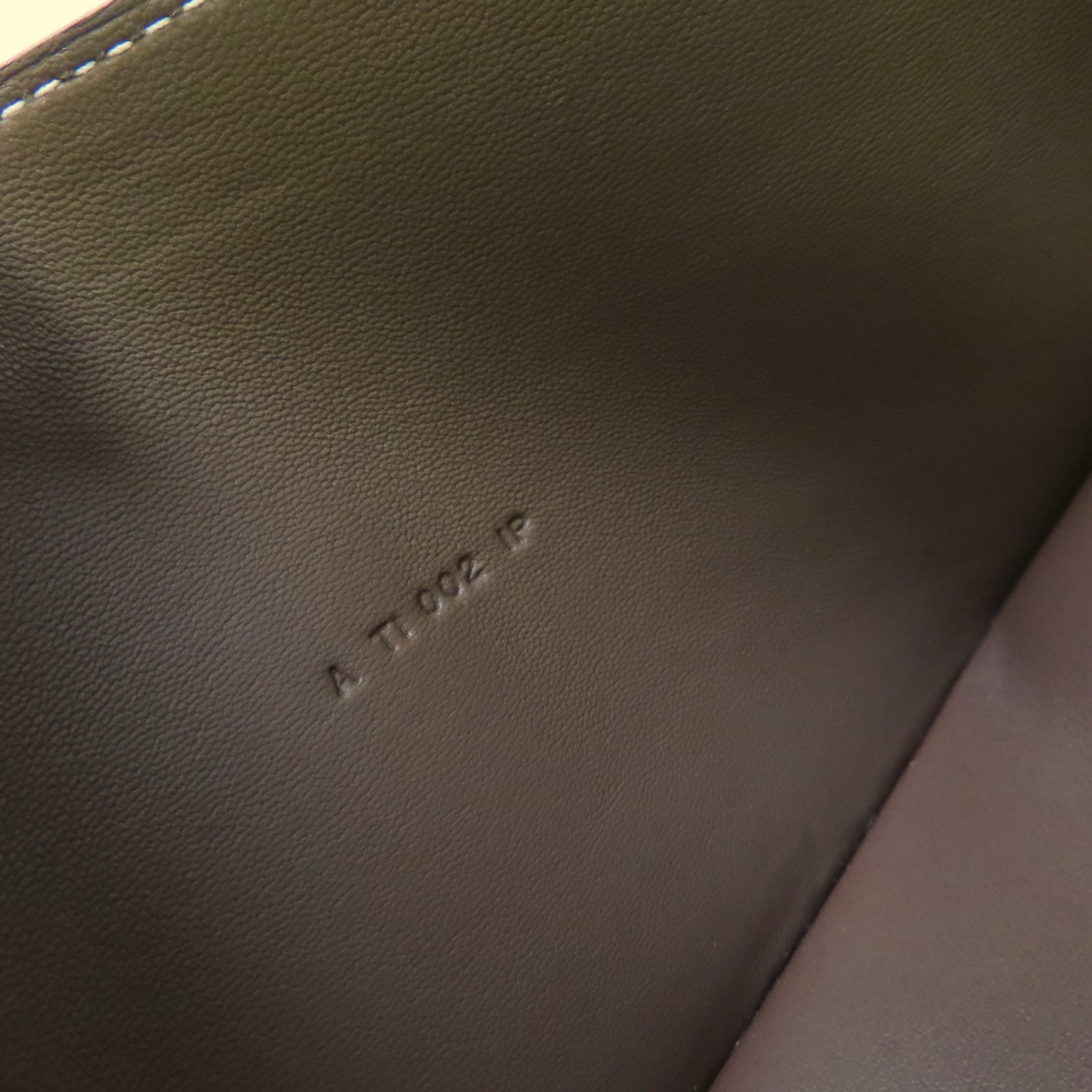 HERMES Togo皮革Dogon Wallet銀扣長錢包Etoupe大象色