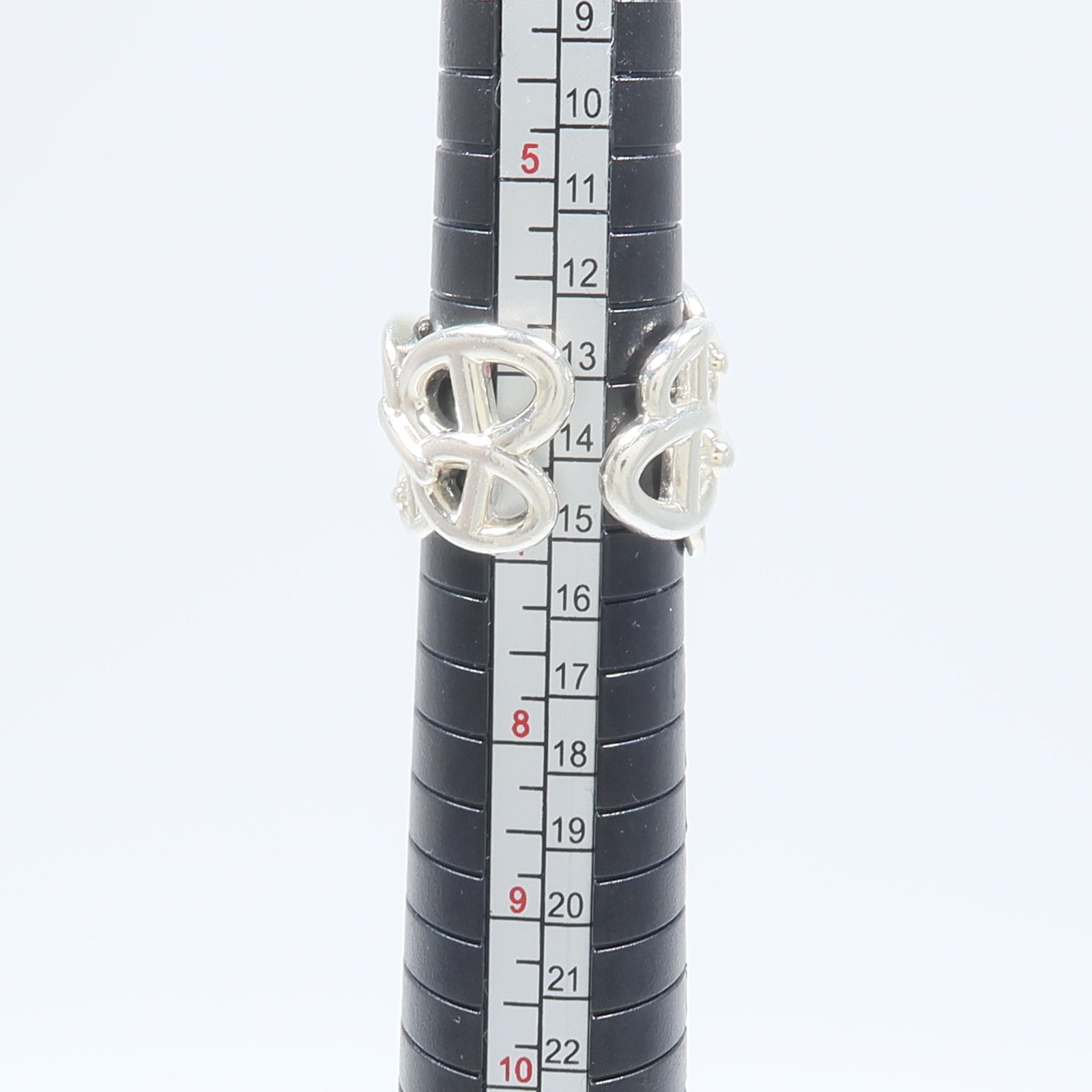 HERMES 925純銀Chaine d'ancre Enchainee Large Modle戒指