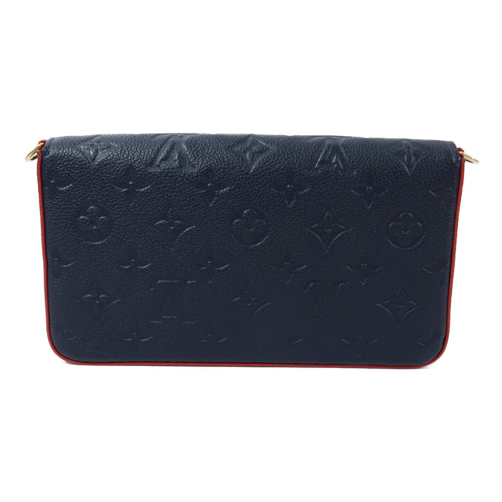 LOUIS VUITTON Monogram Empreinte Pochette Felicie鏈帶肩背袋