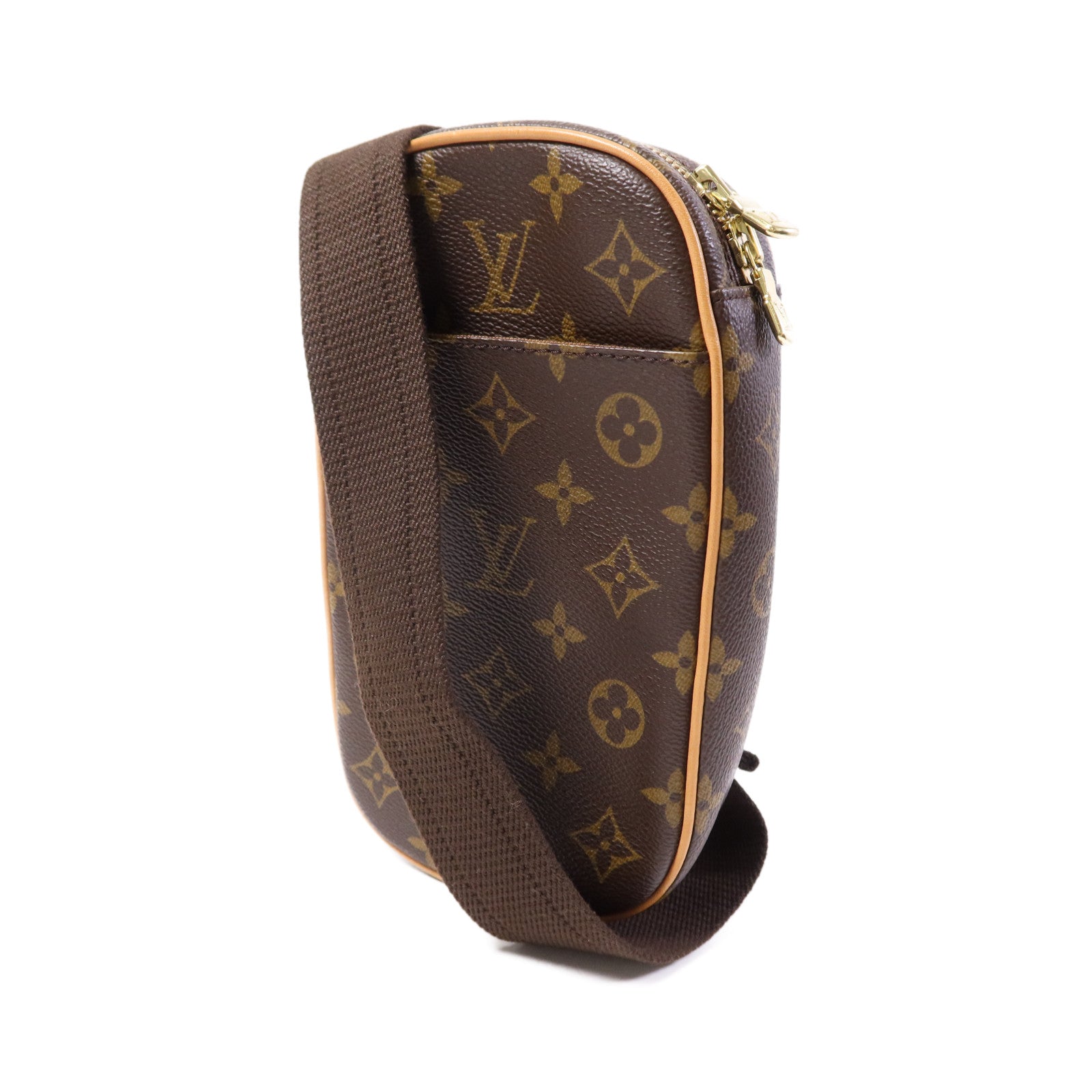 LOUIS VUITTON Monogram Pochette Gange金扣肩背袋