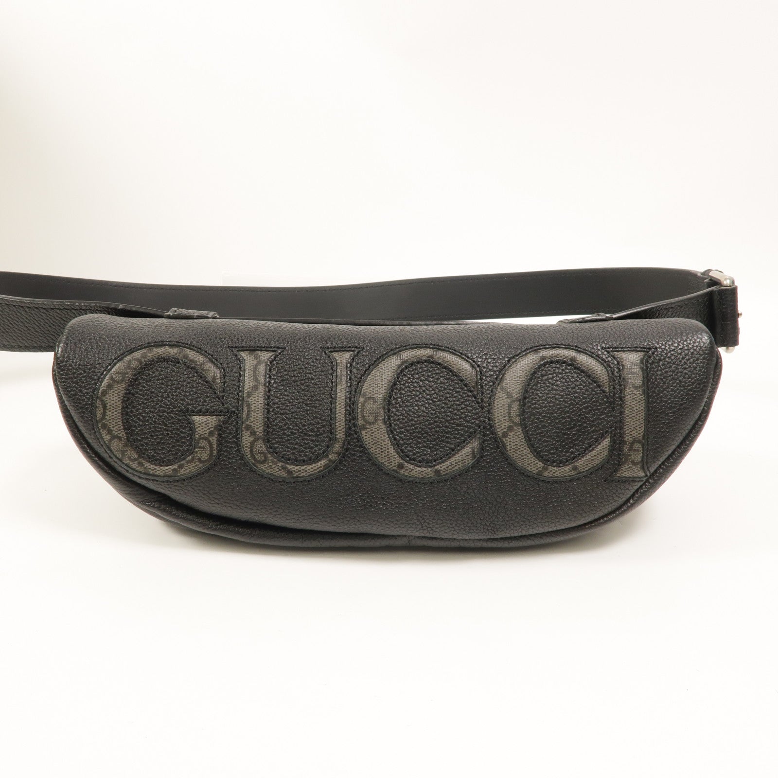GUCCI 牛皮皮革Logo Belt Bag腰包