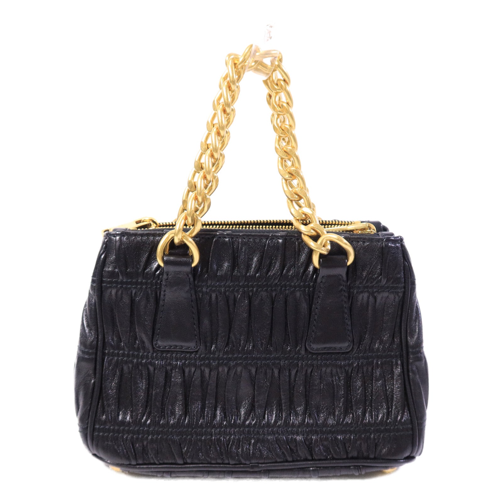 PRADA 羊皮皮革2 Way Shoulder Bag手挽肩背兩用袋
