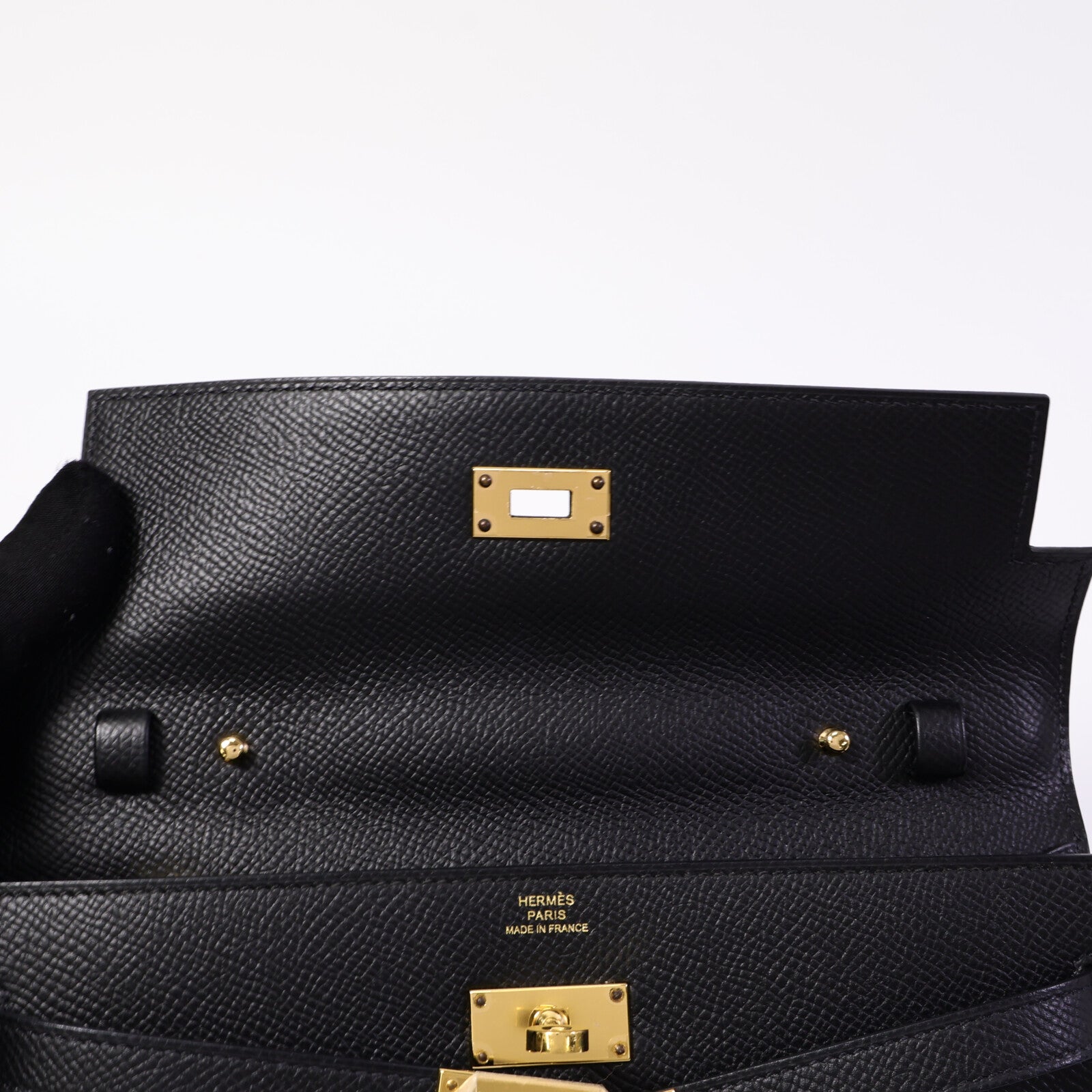 HERMES Epsom皮革Kelly To Go肩背袋