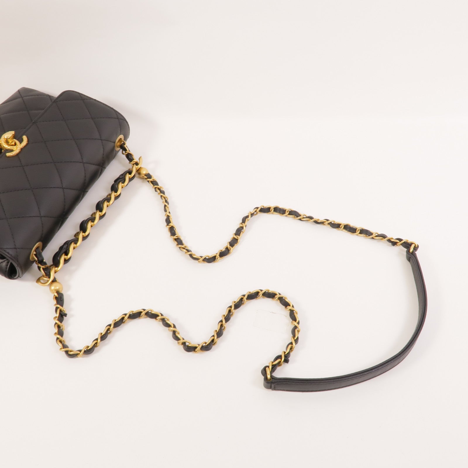 CHANEL 牛皮皮革Chain Shoulder肩背袋