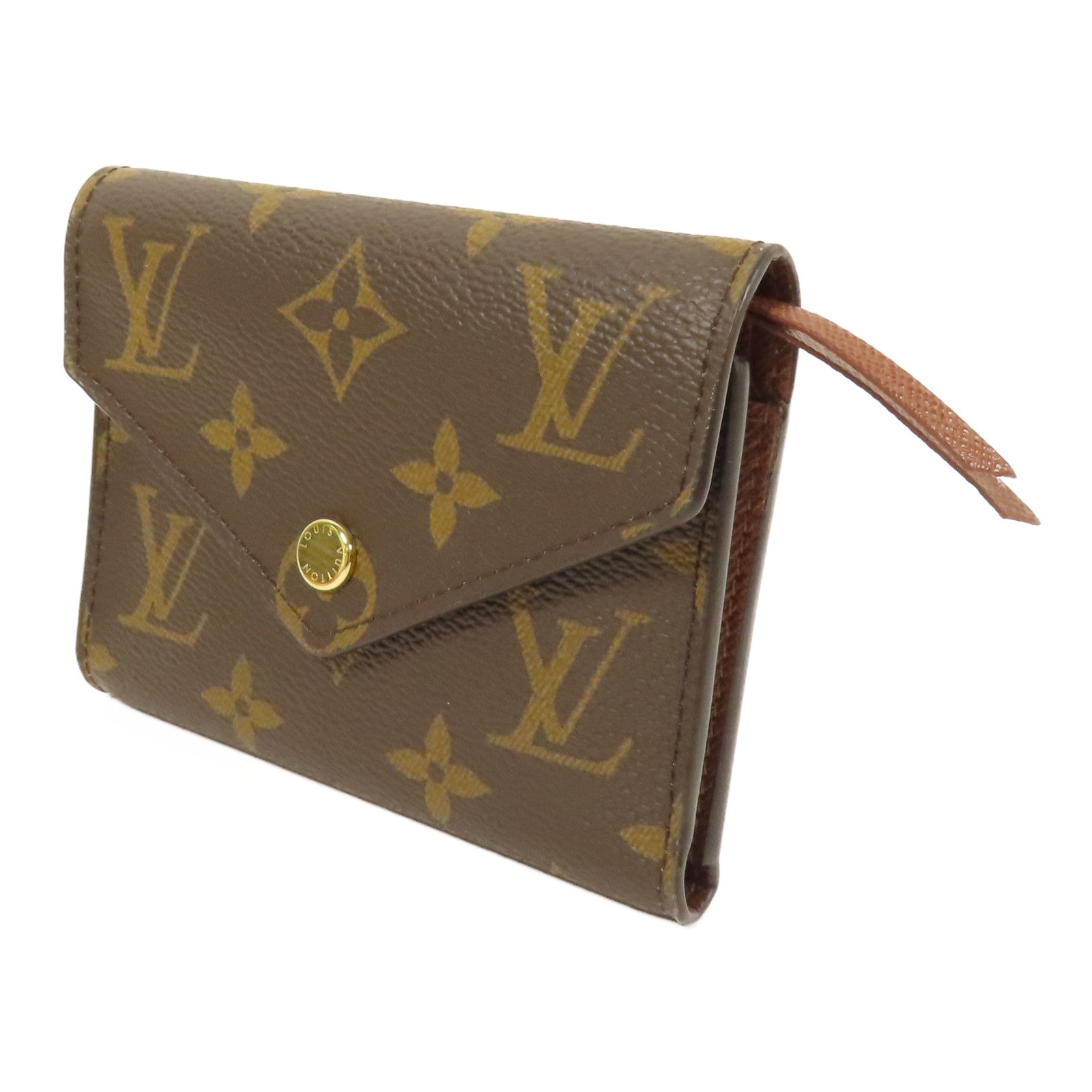 LOUIS VUITTON Monogram Victorine Wallet金扣錢包