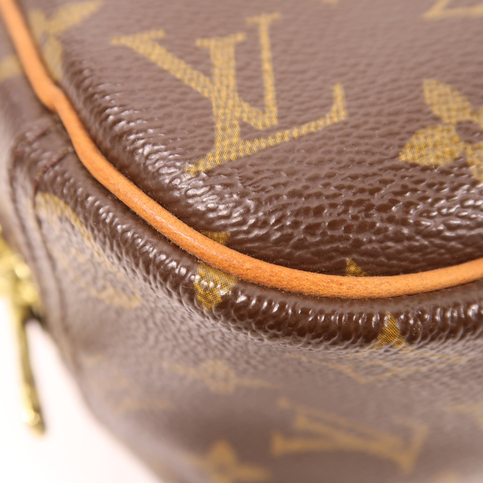 LOUIS VUITTON 【激減優惠】Monogram Trouville PM金扣手挽袋