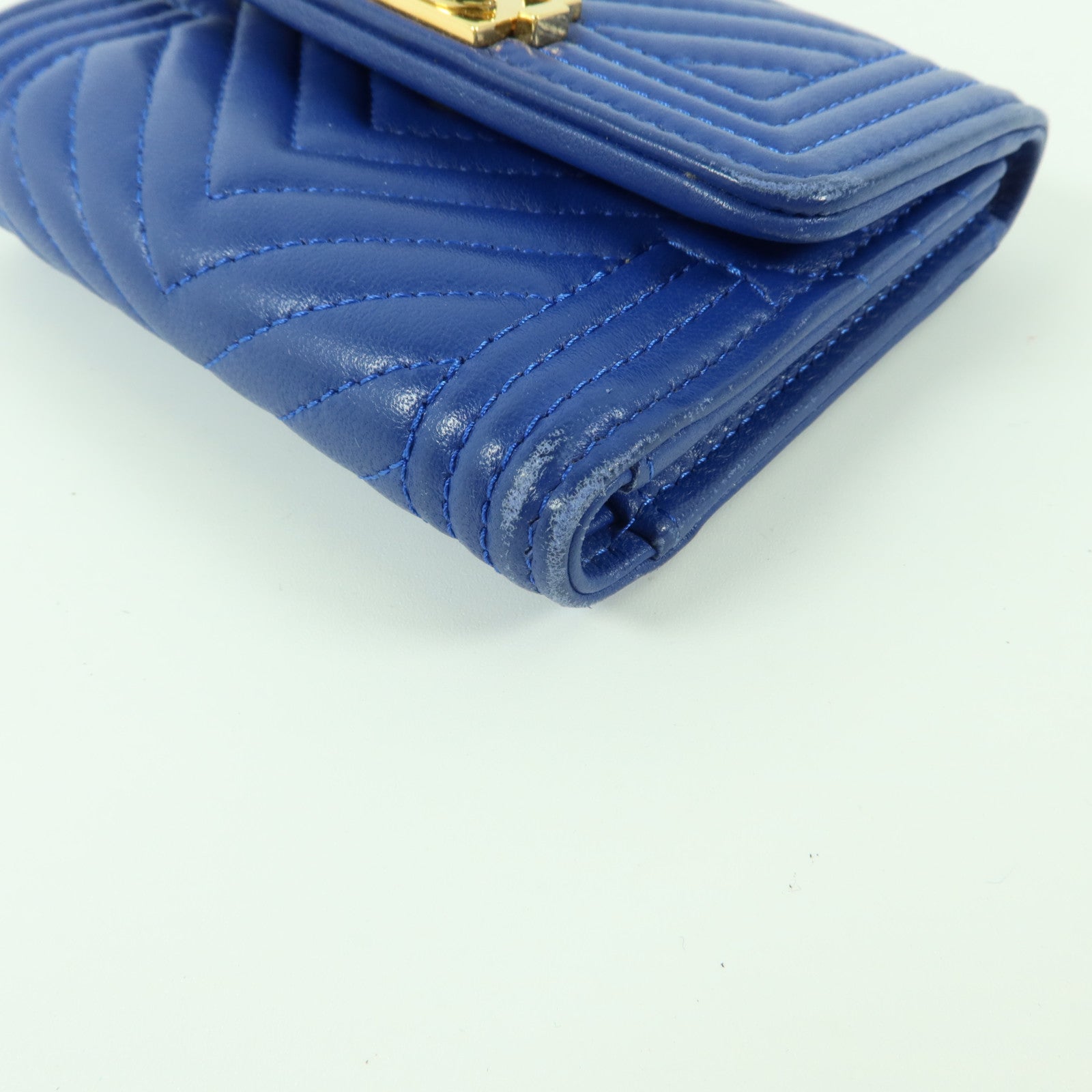 CHANEL 羊皮皮革Chanel Boy Wallet錢包