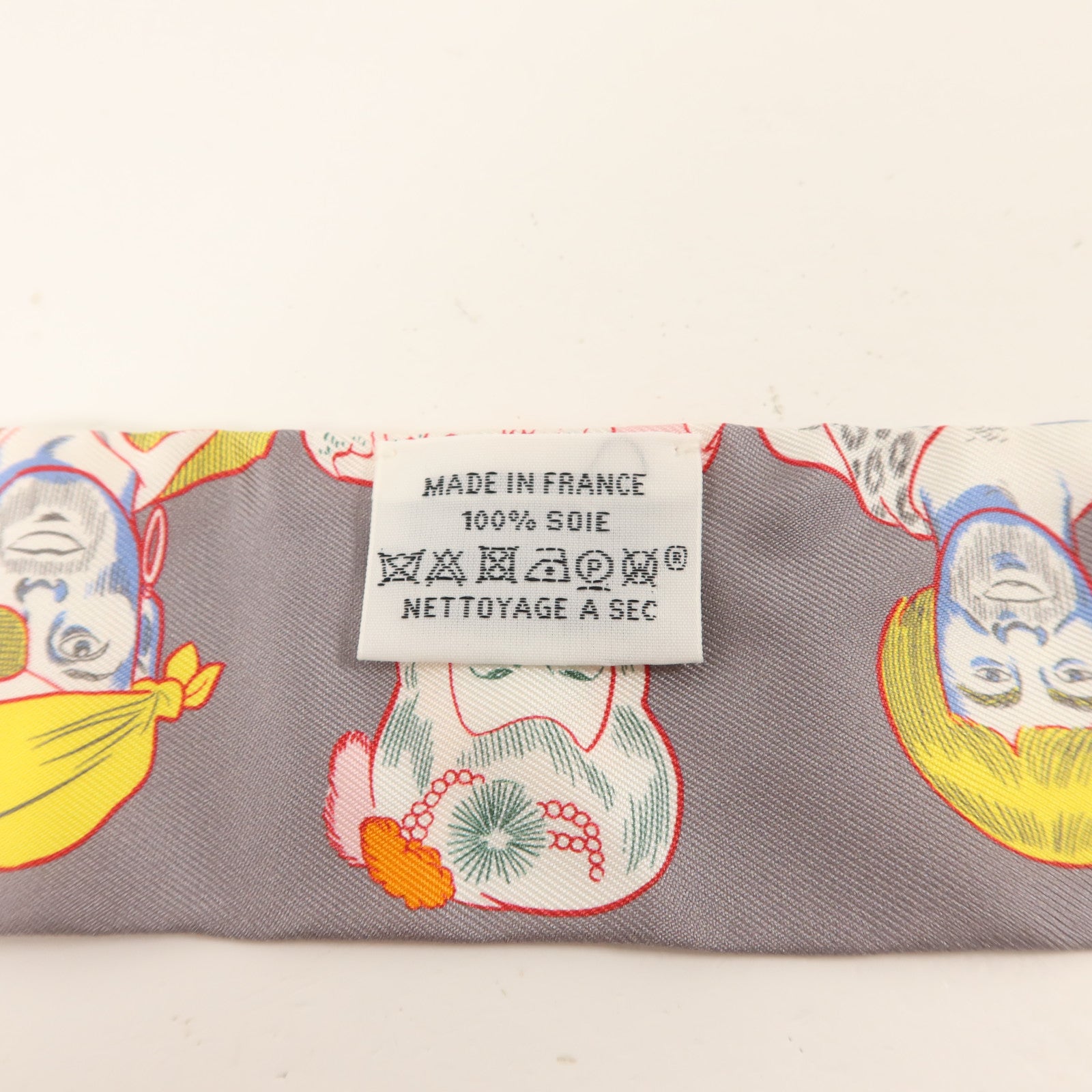 HERMES 絲質Twilly絲巾