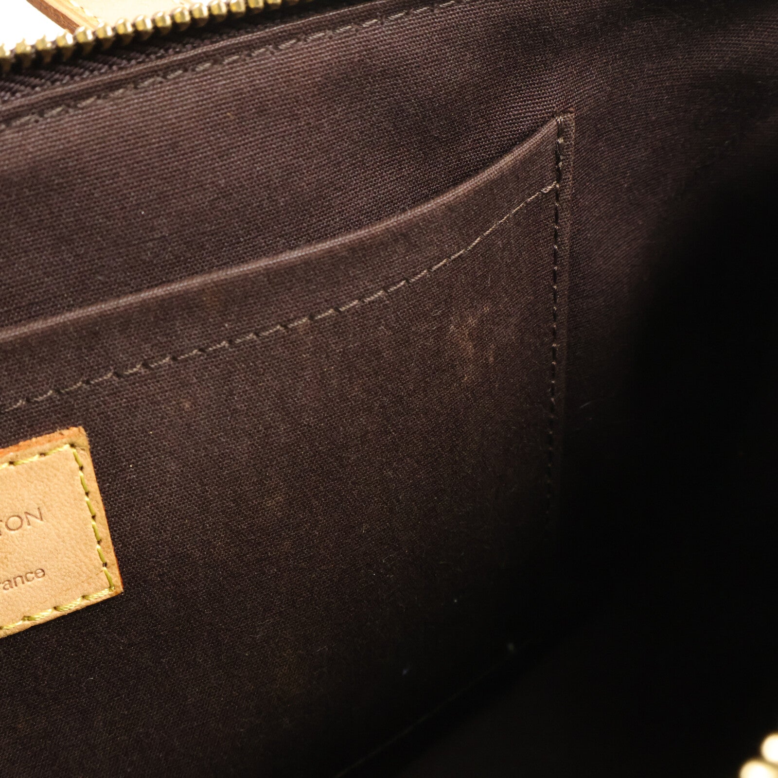 LOUIS VUITTON Monogram Vernis Rosewood Avenue金扣肩背袋