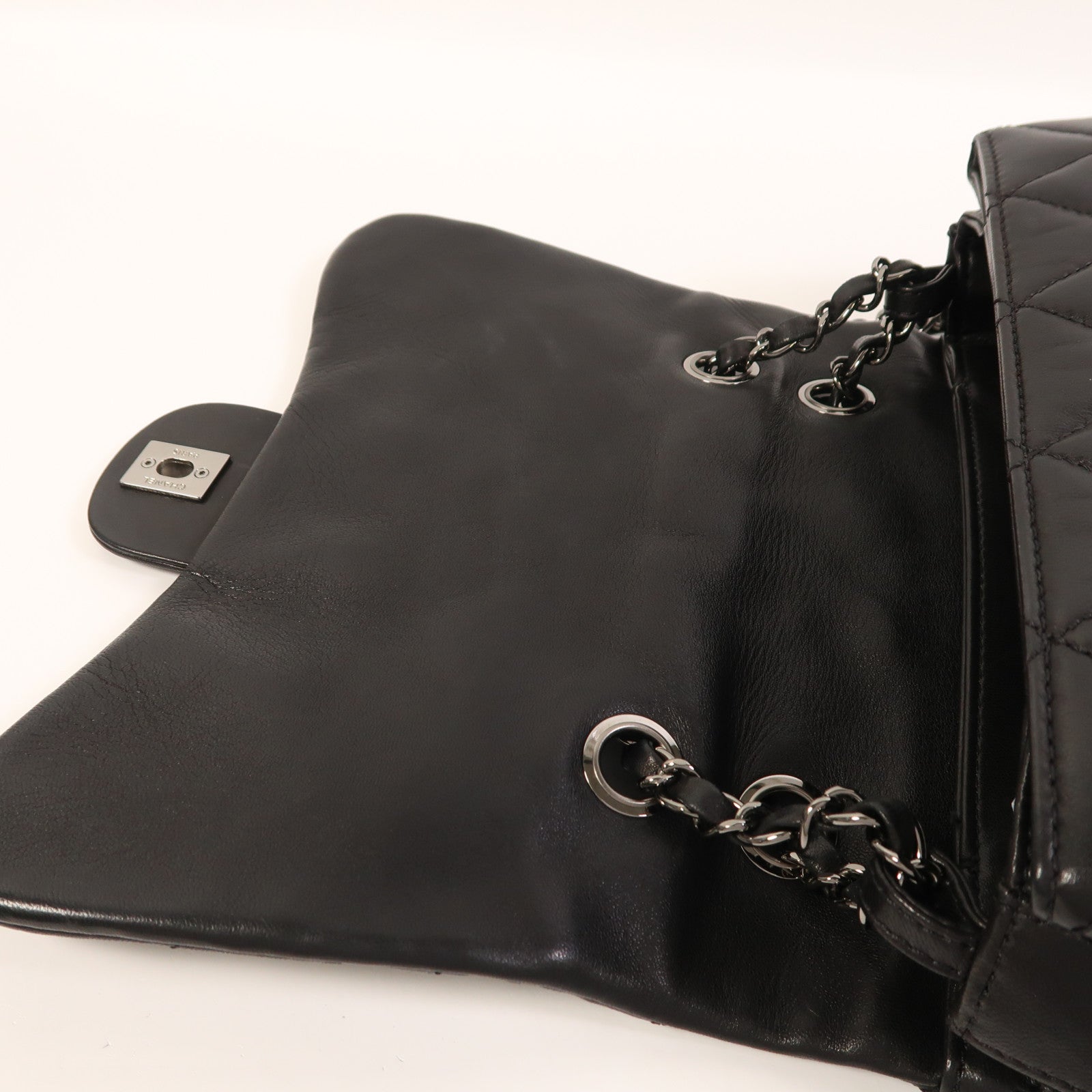 CHANEL 【激減優惠】皮革Chain Shoulder鏈帶肩背袋